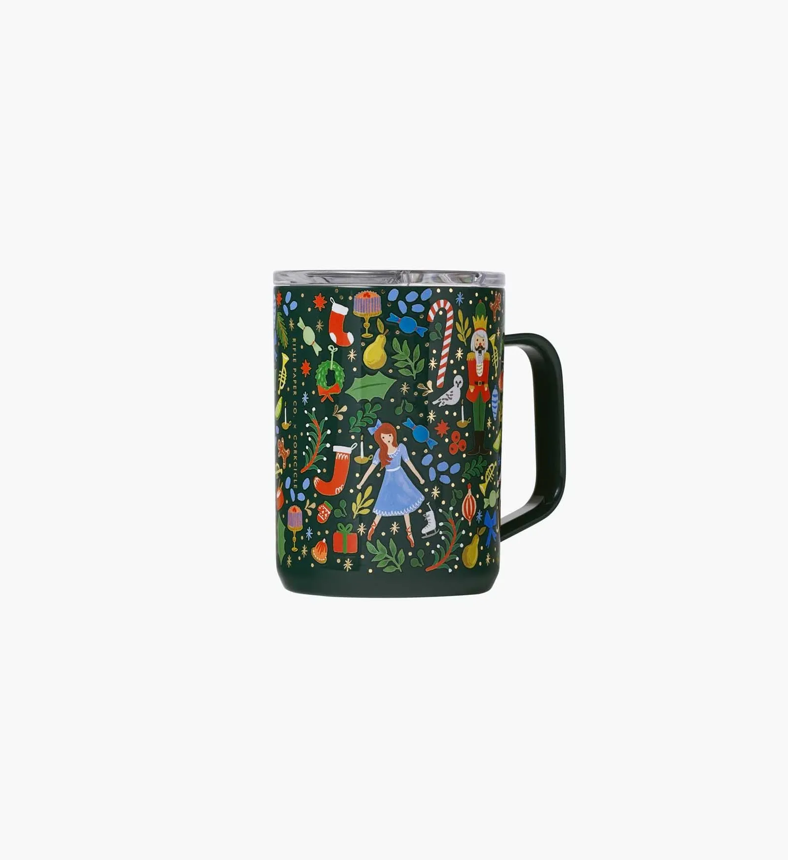 16 oz. Coffee Mug – Nutcracker Green