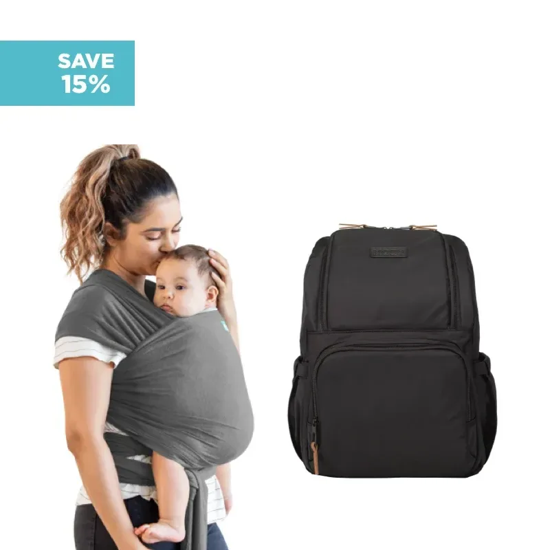 Elements & Parent Pack Wrap Bundle – Asphalt Black