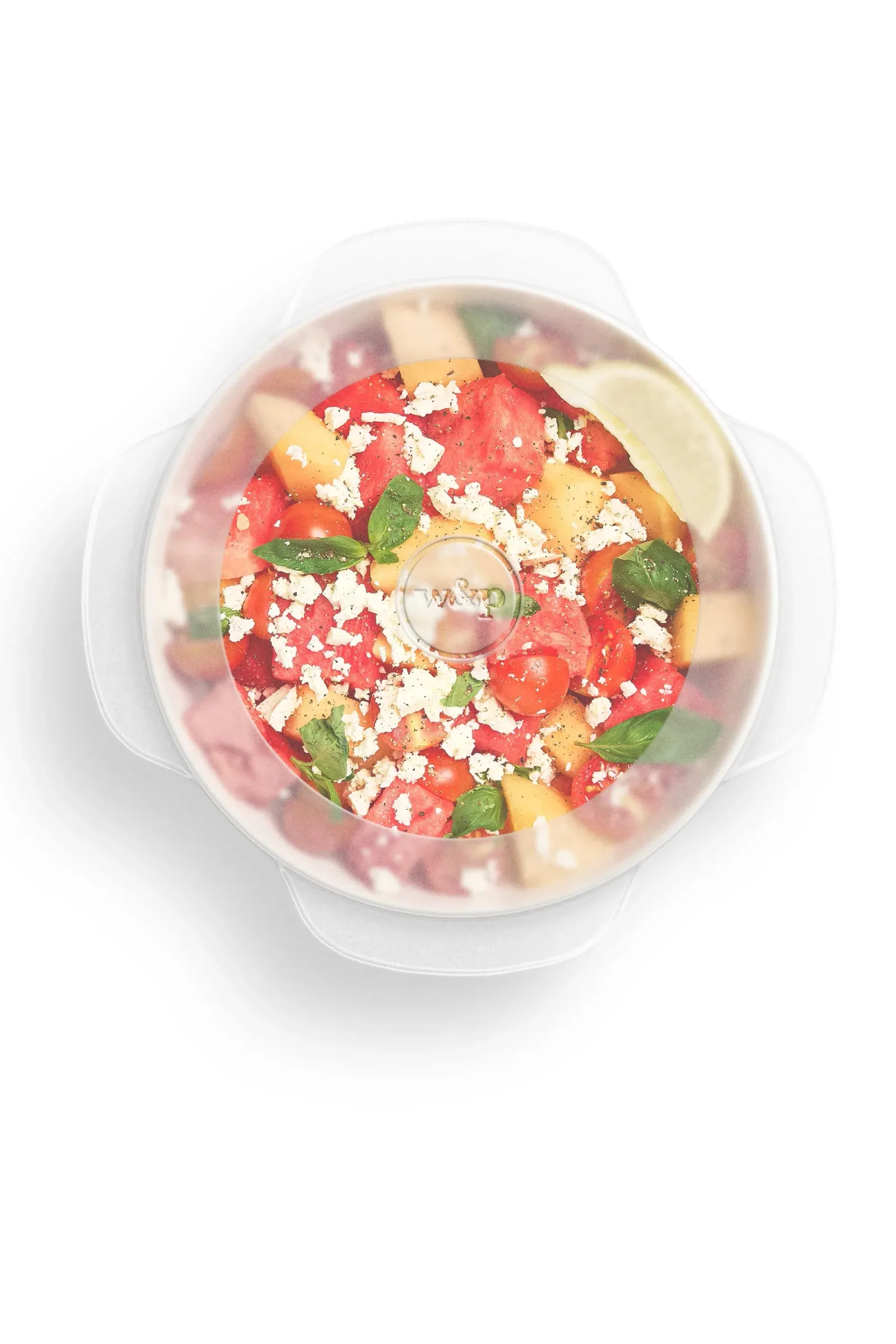 3-Piece Reusable Stretch Lids – Round Set