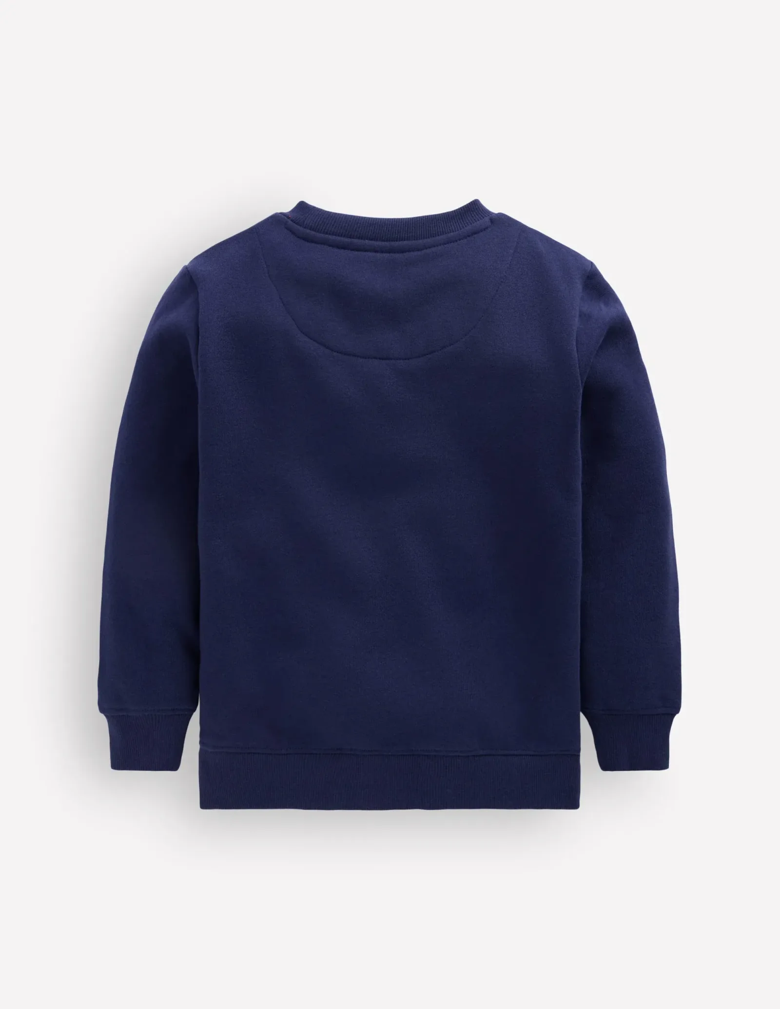 Applique sweatshirt-College Navy, Christmas Car