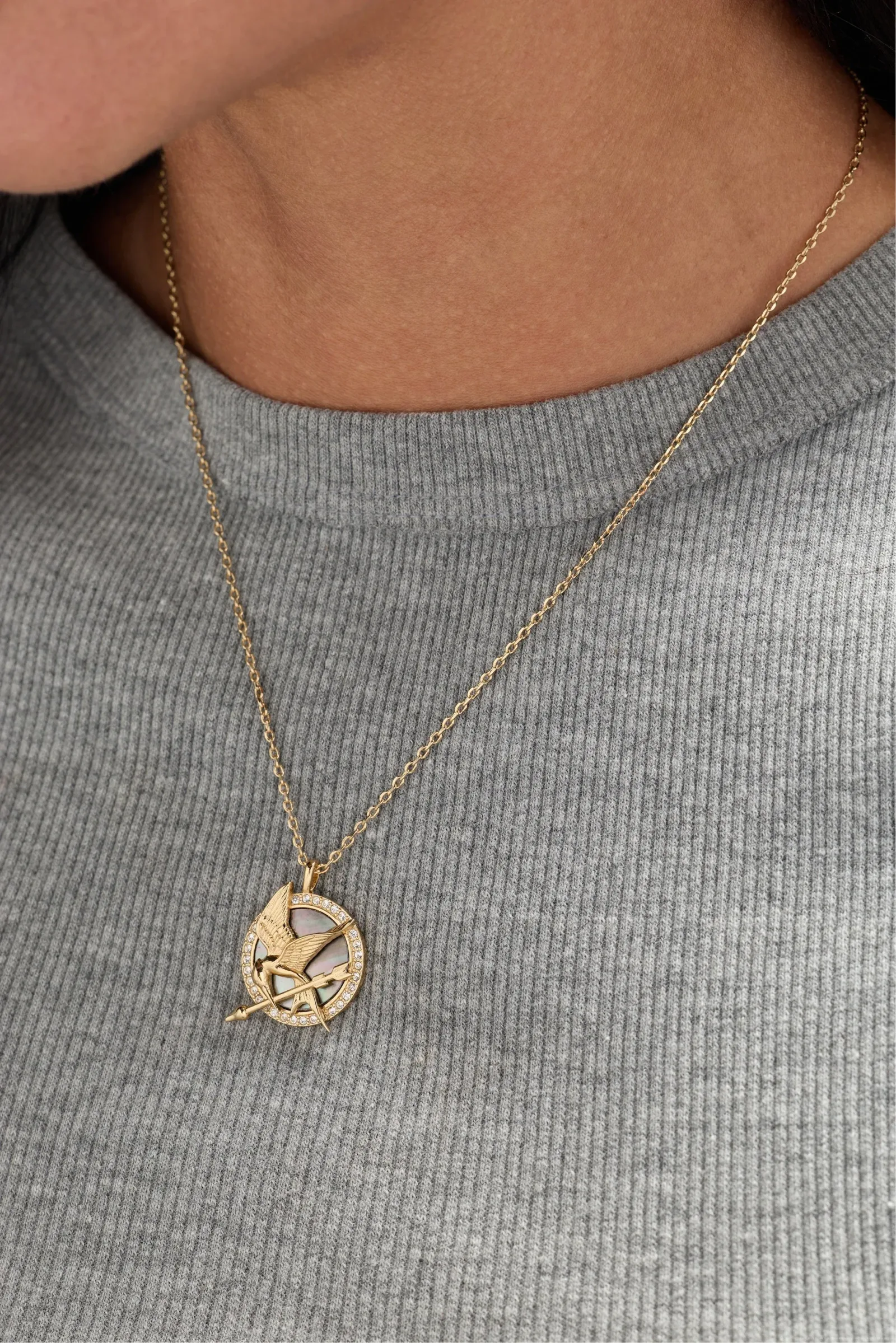 The World of The Hunger Games Mockingjay Pendant