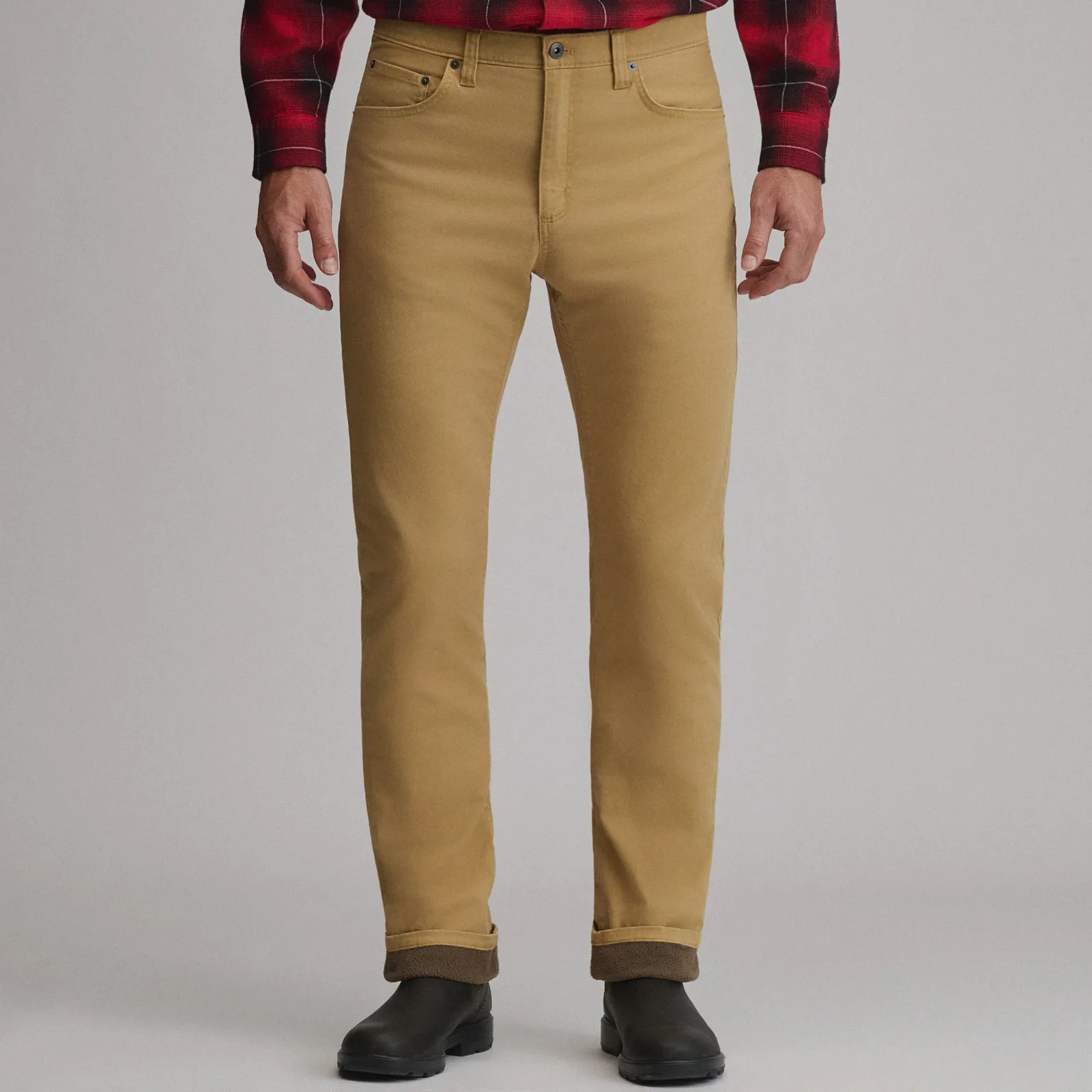 Men's Lined Legend Wash Twill 5-Pocket Pants
