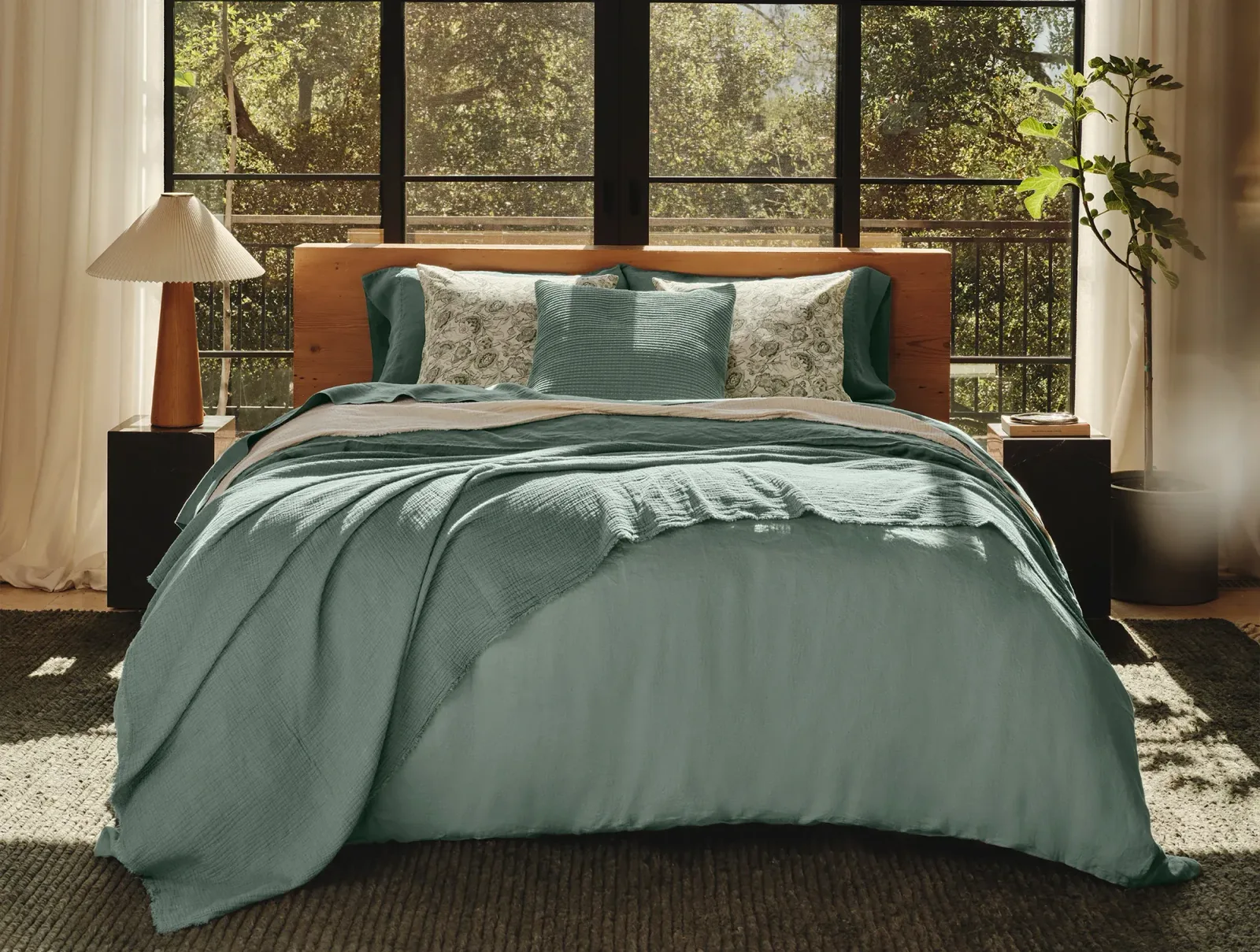 Organic Relaxed Linen Duvet Cover – Renewed