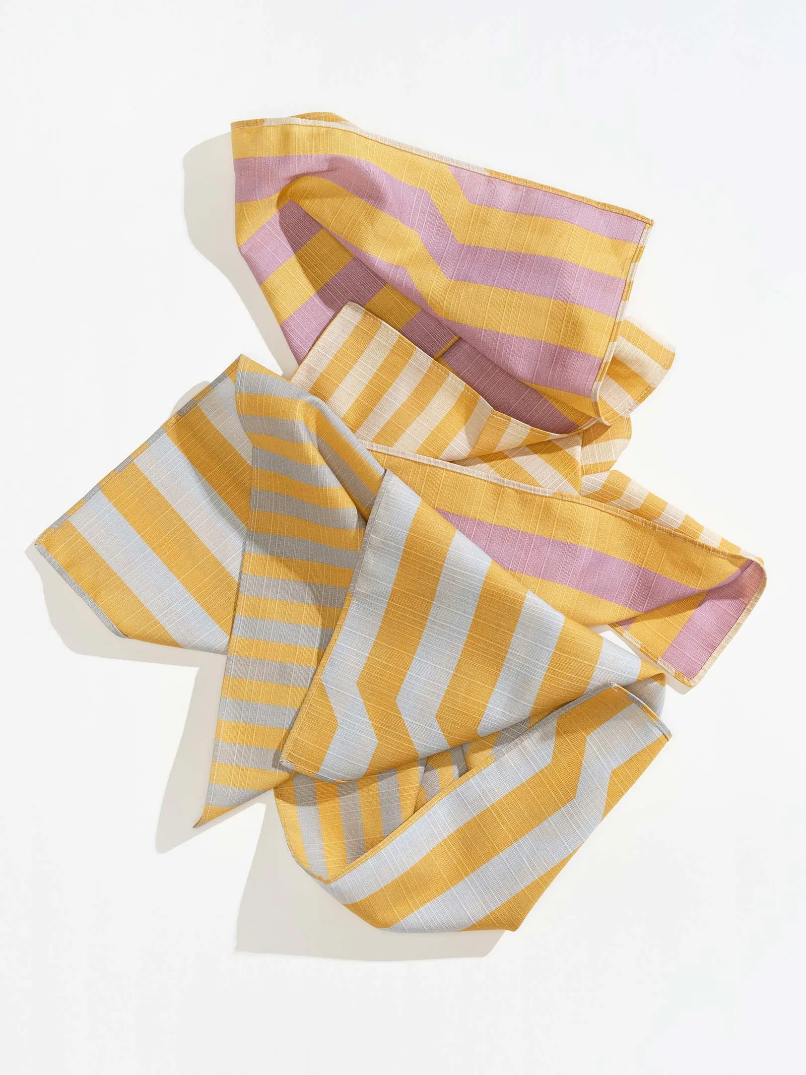 Dinner Napkins Double Sided Stripe – Quiet Season