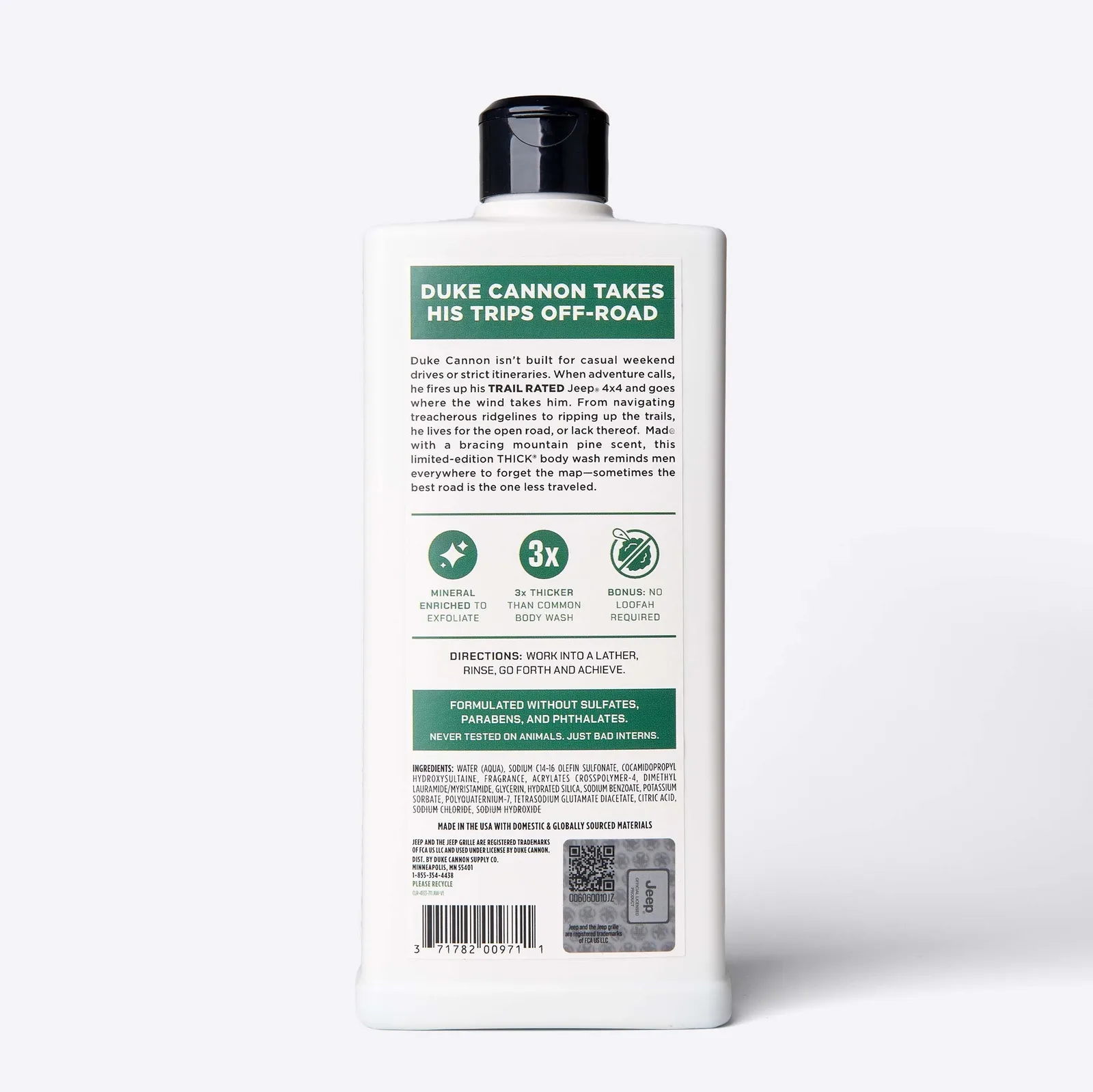 Jeep® Brand Body Wash – Trail Rated