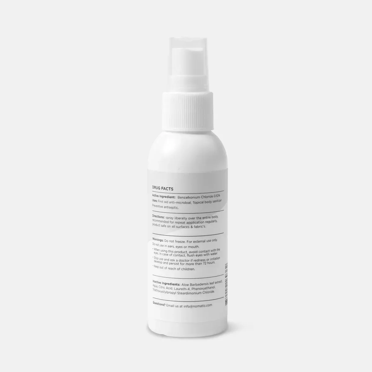 Sanitizing Spray