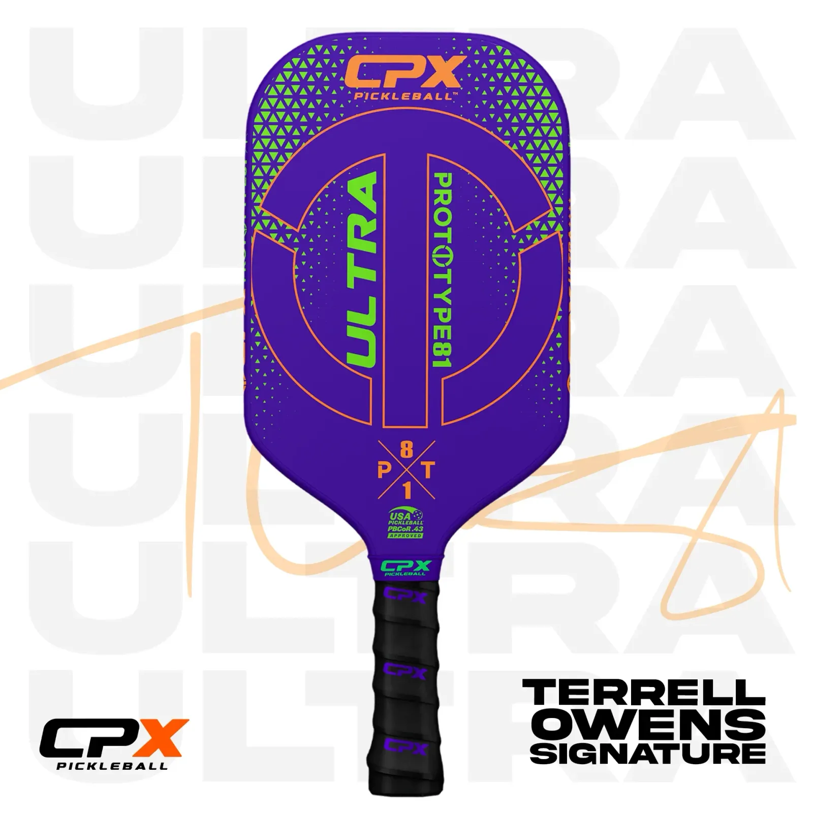 CPX x Terrell Owens Signature Paddle