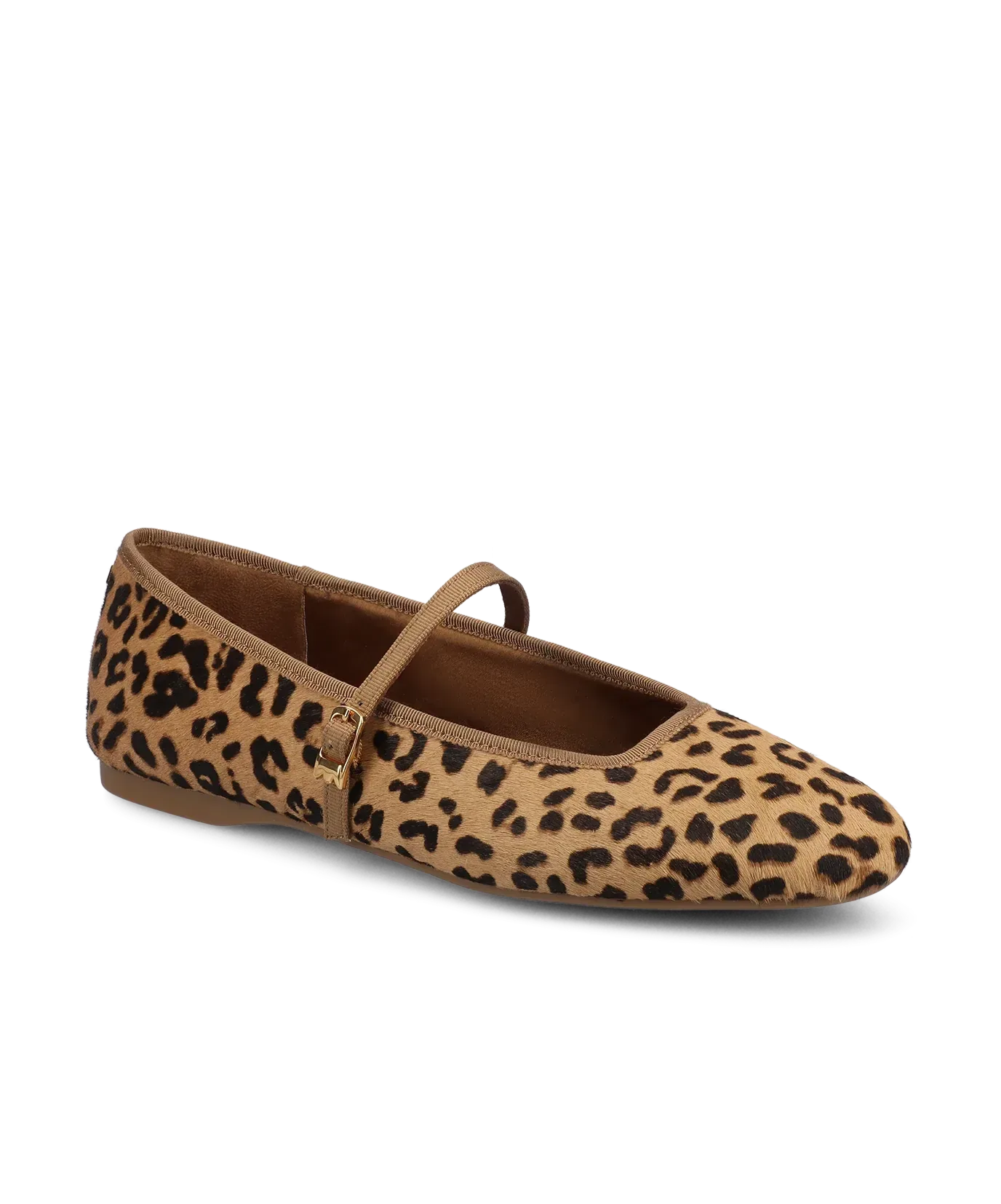 The Hummingbird Mary Jane – Leopardprint Haircalf
