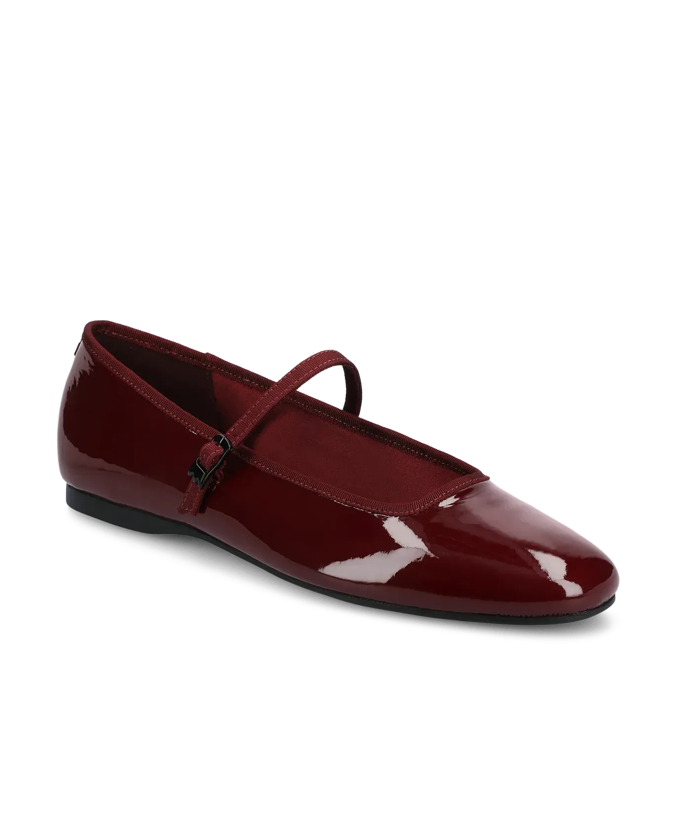 The Hummingbird Mary Jane – Burgundy Patent