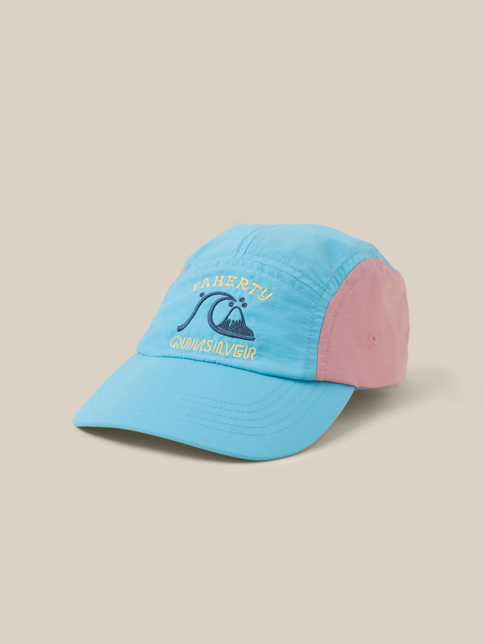Faherty x Quiksilver Tech Camp Hat – Tree Frog