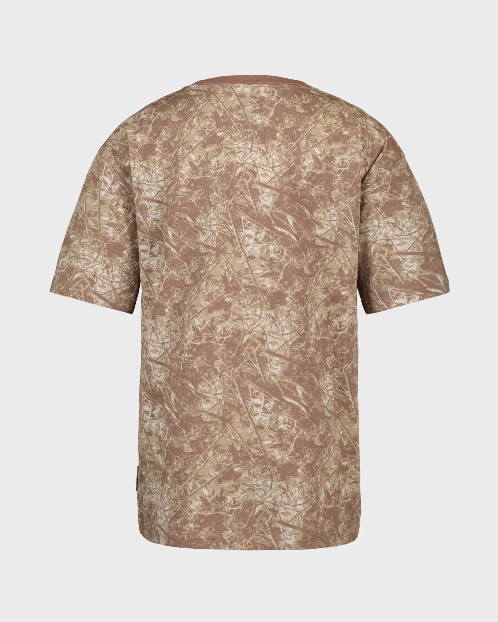 Boys Camo Oversized Short Sleeve T-Shirt