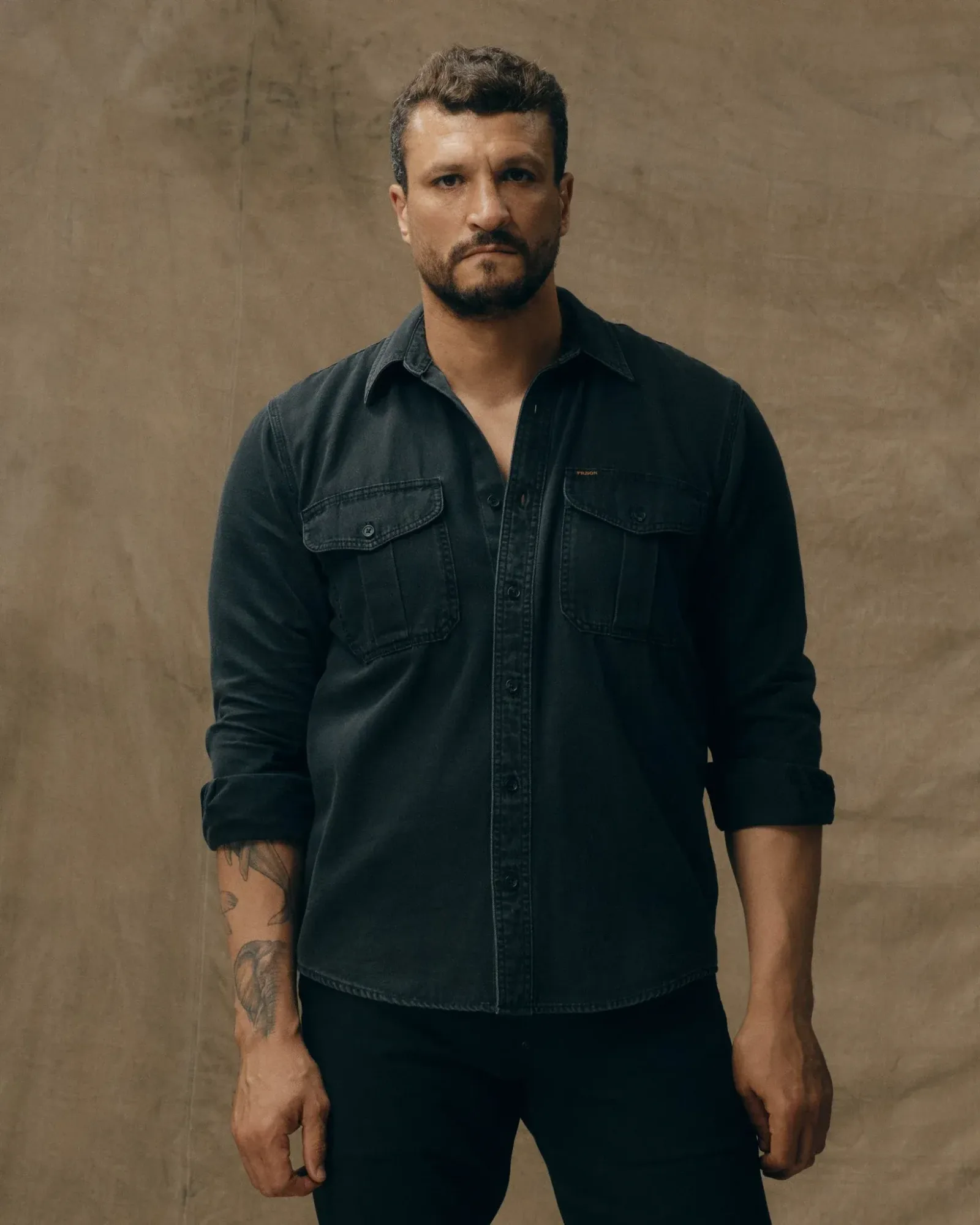 Denim Guide Shirt – Black
