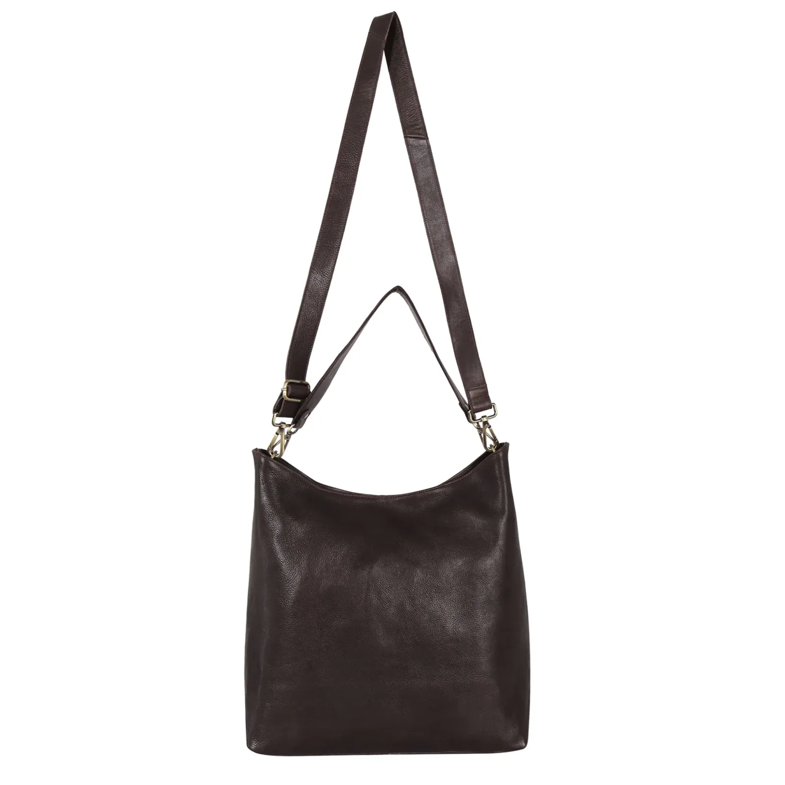 Bree Milled Leather Shoulder Bag