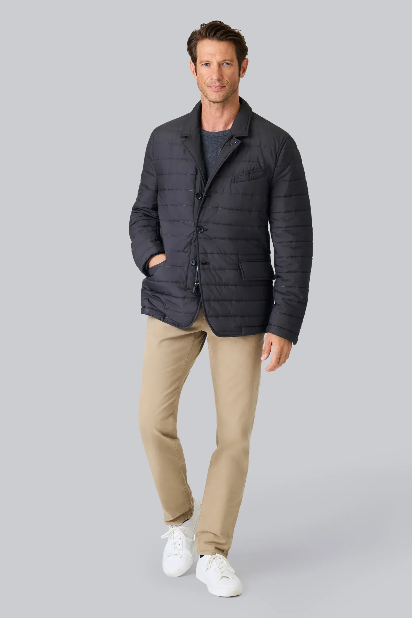 Warmknit Puffer Blazer