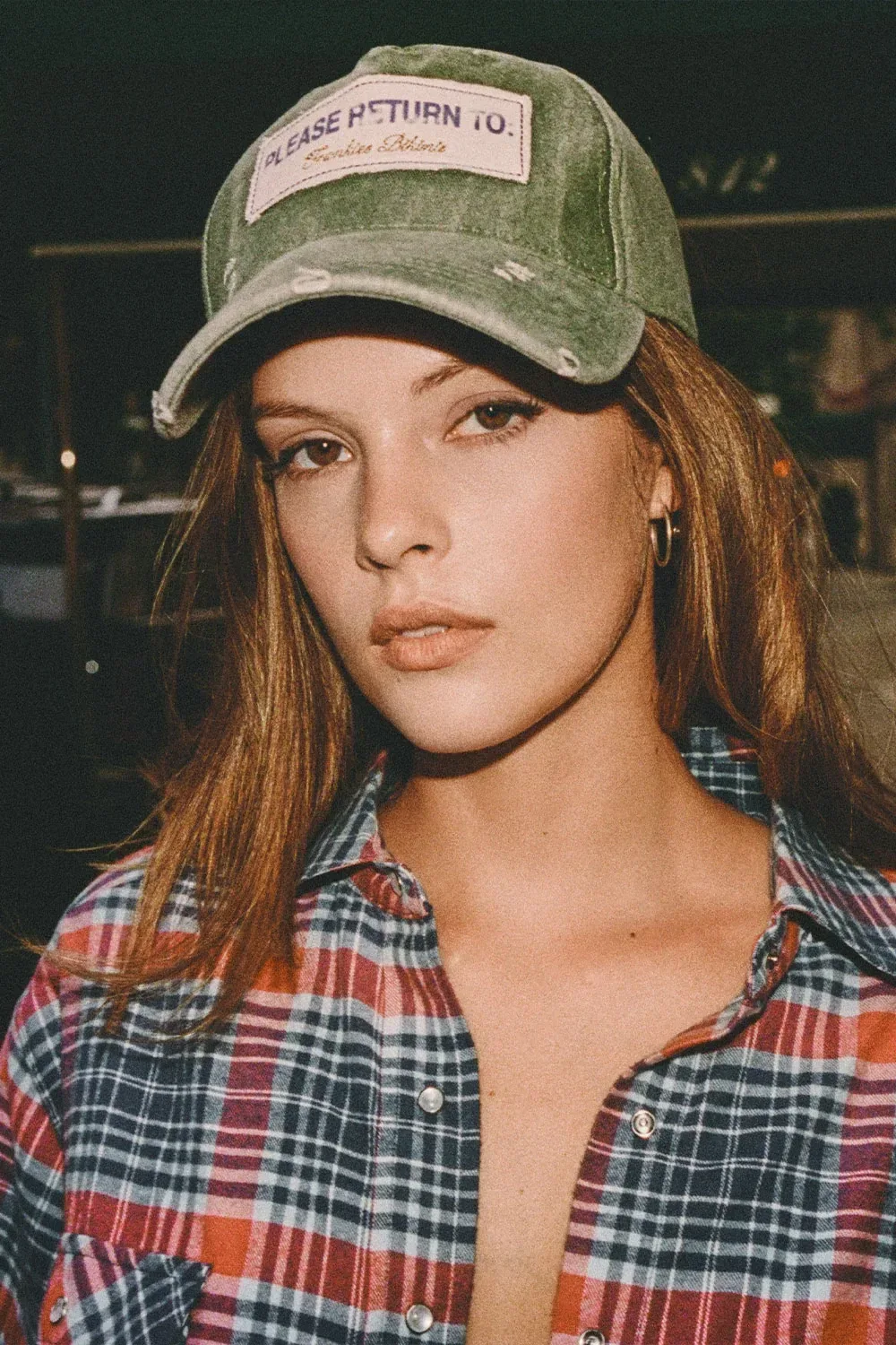 Carolina Distressed Canvas Baseball Cap – Harvest
