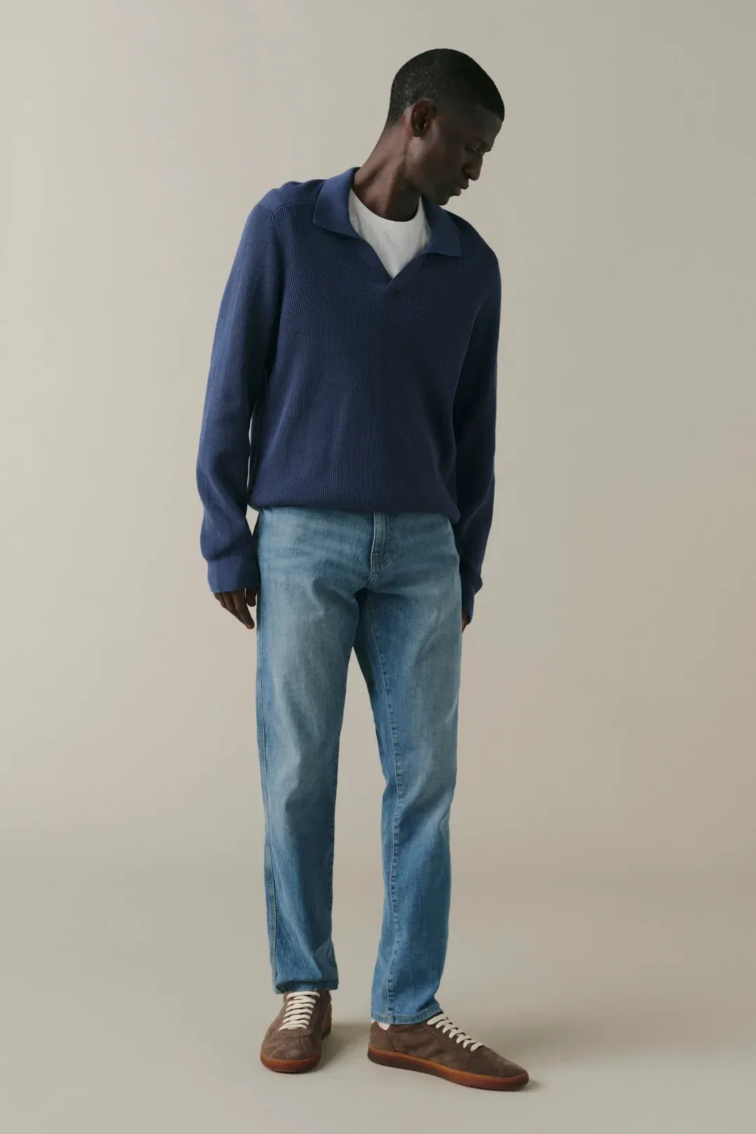 Ind – Athletic Tapered Jeans – Glow