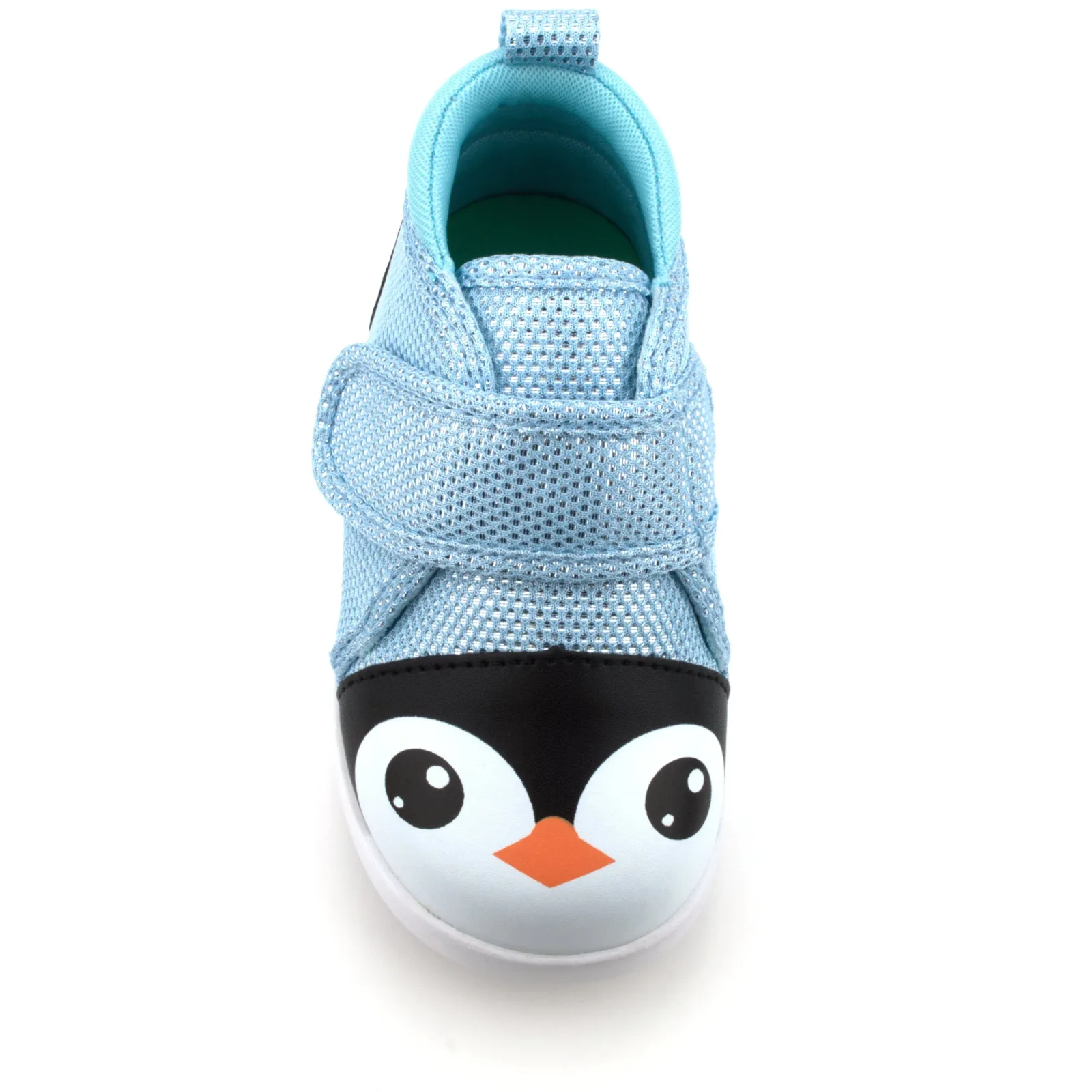 Blue Penguin Squeaky Single Shoe for Girls and Boys V2 – Sparkly Blue – (One Shoe Only)
