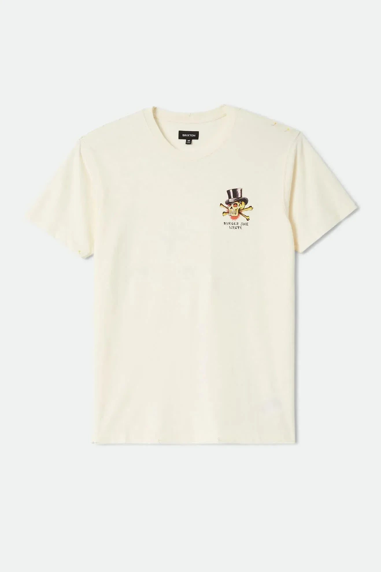 Burger She Wrote Standard T-Shirt – Natural
