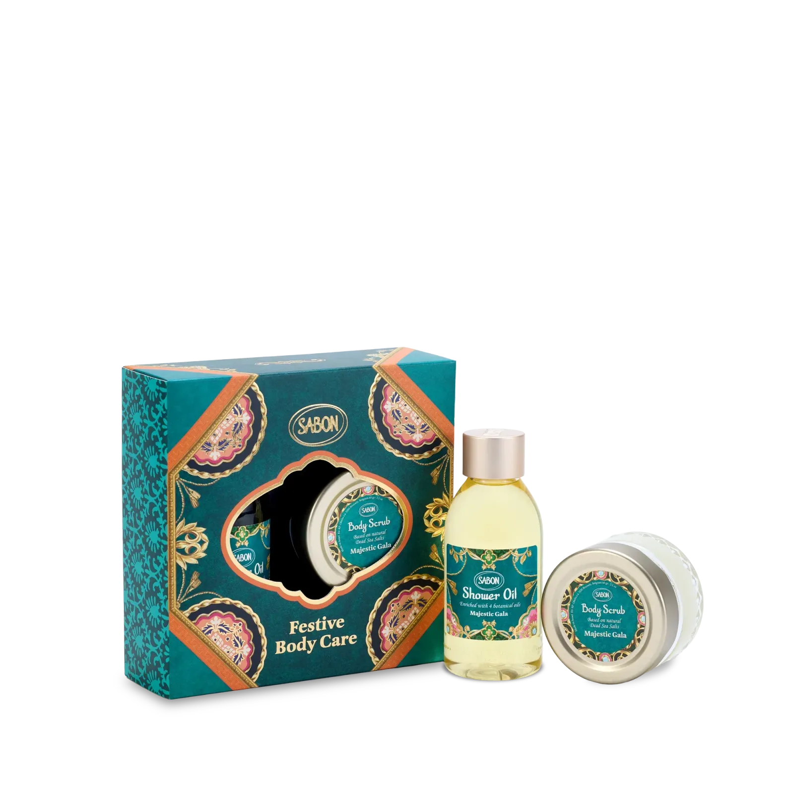 Majestic Gala Kit – Shower Oil + Body Scrub