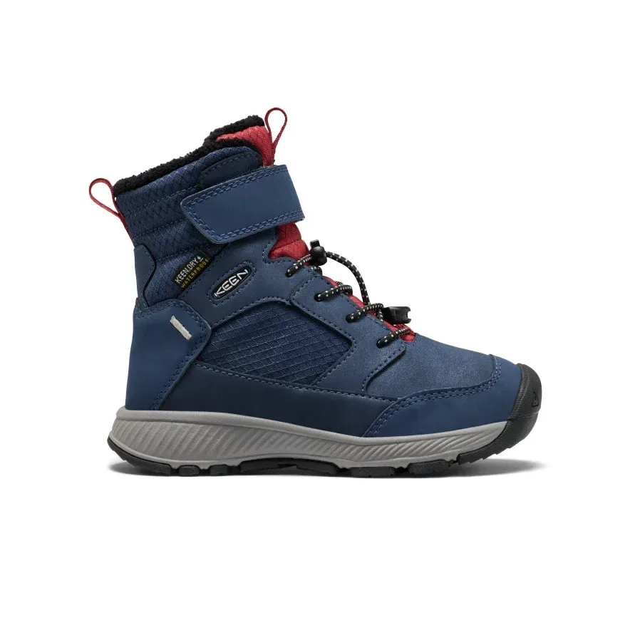 Little Kids' Skua Waterproof Winter Boot – Naval Academy/Garnet