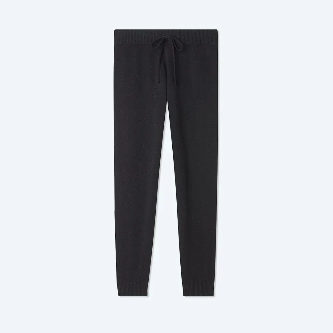 The Coziest Cashmere Blend Jogger – Sea Urchin