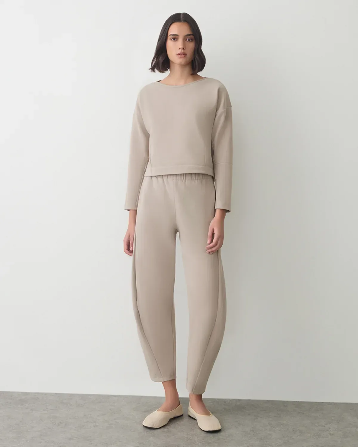 Fleece Cinched Top