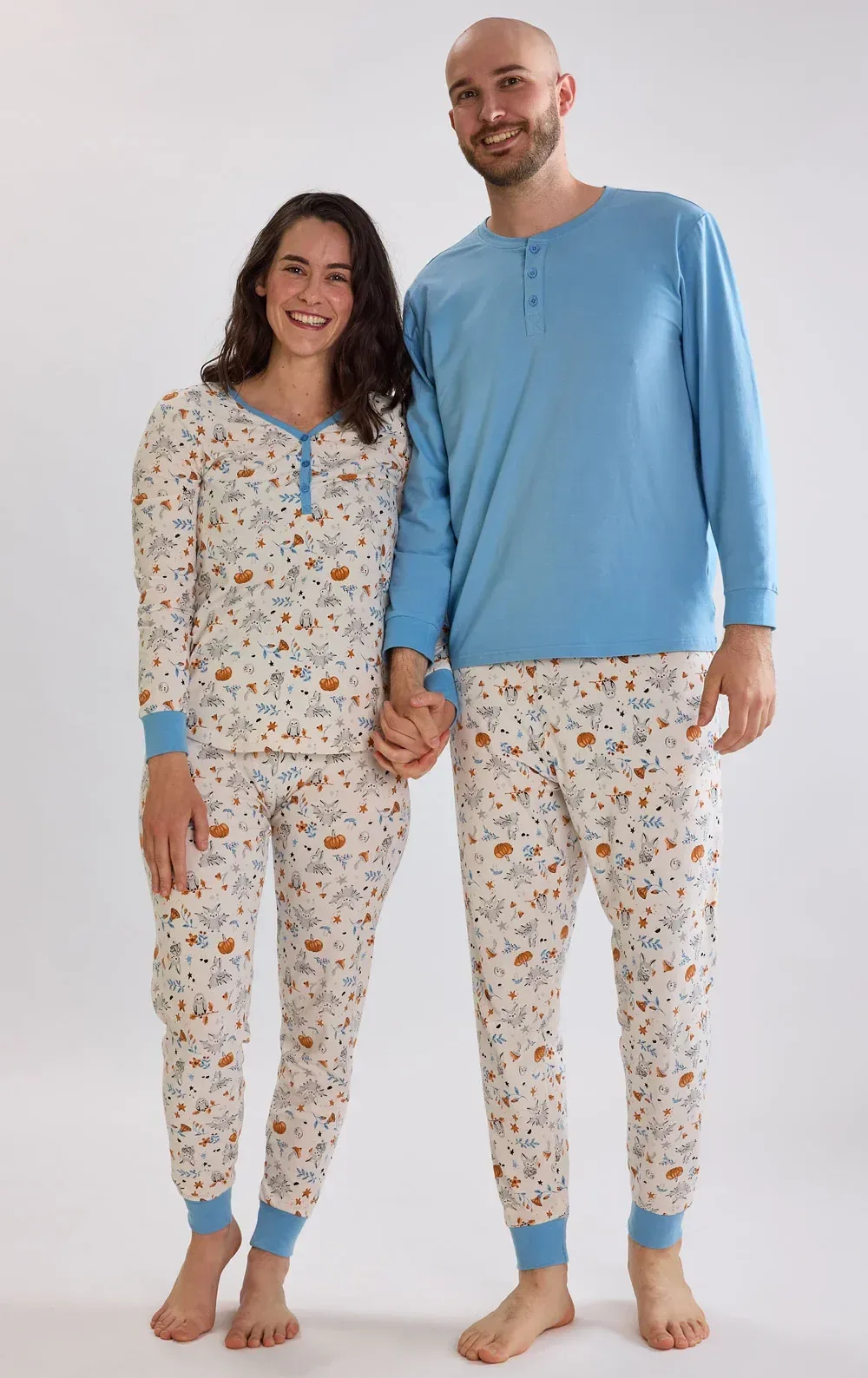 It’s Freaking Bats Matching Couples Pajamas