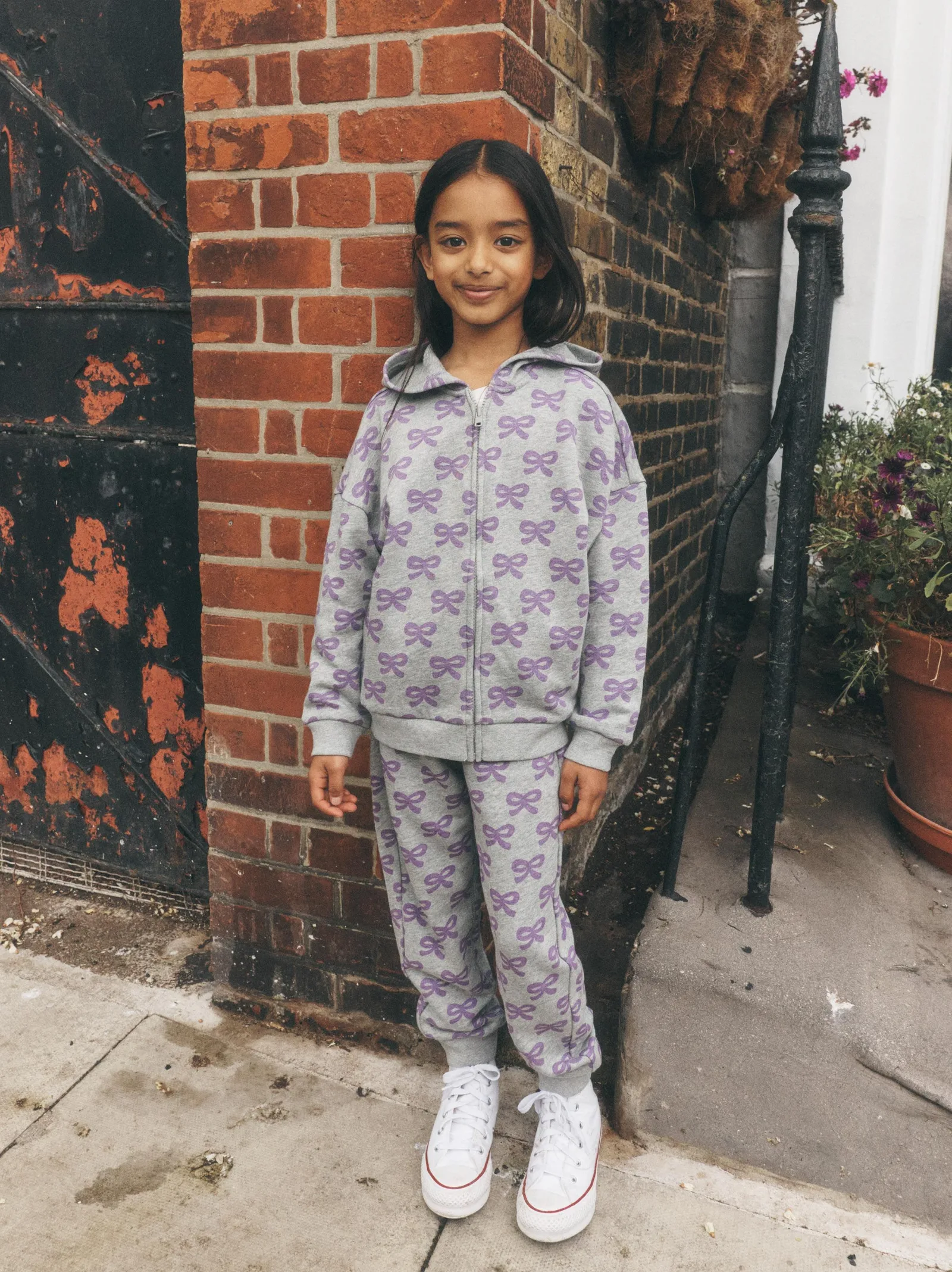 Bows 2-Piece Jogger Set