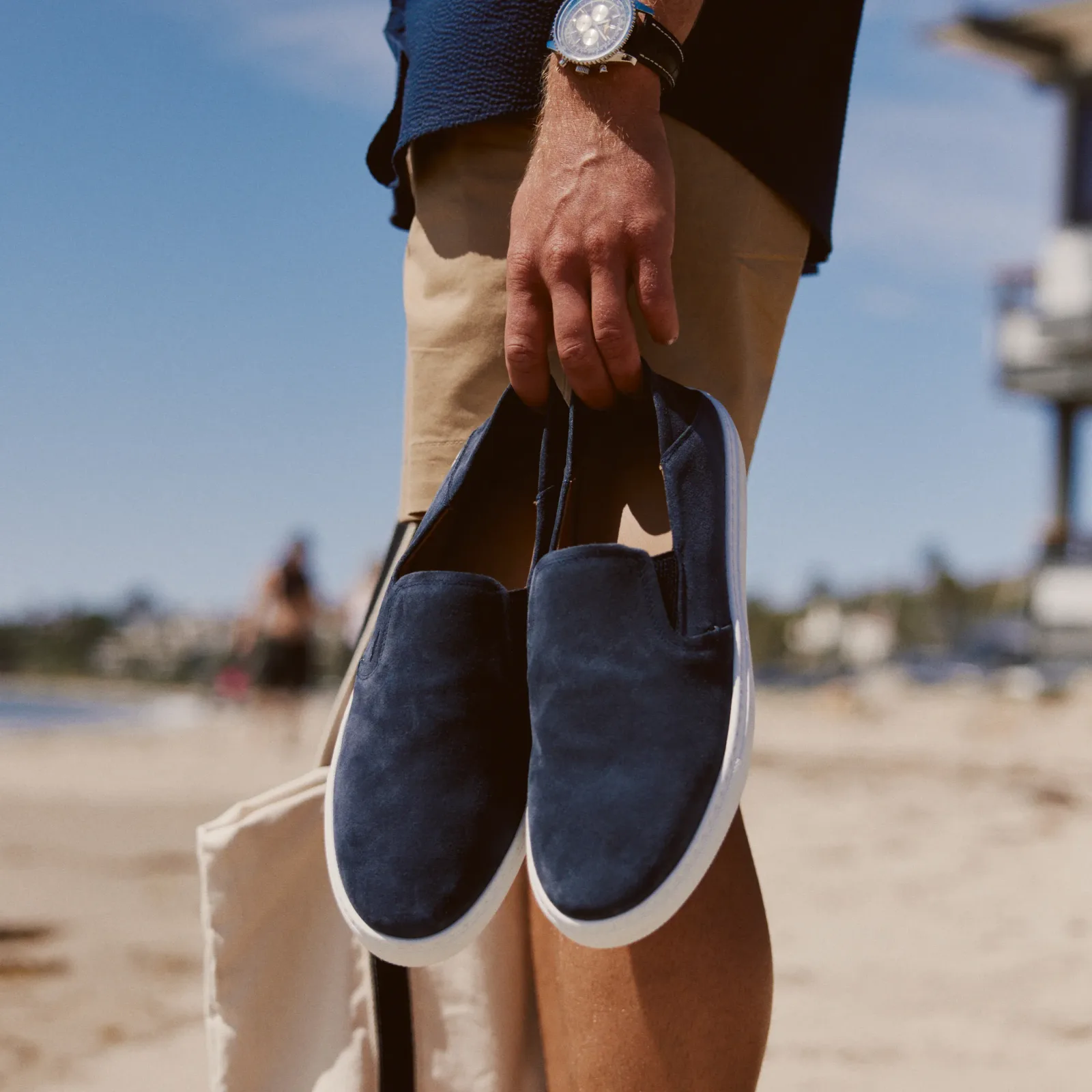 The Reign Slip On – Navy