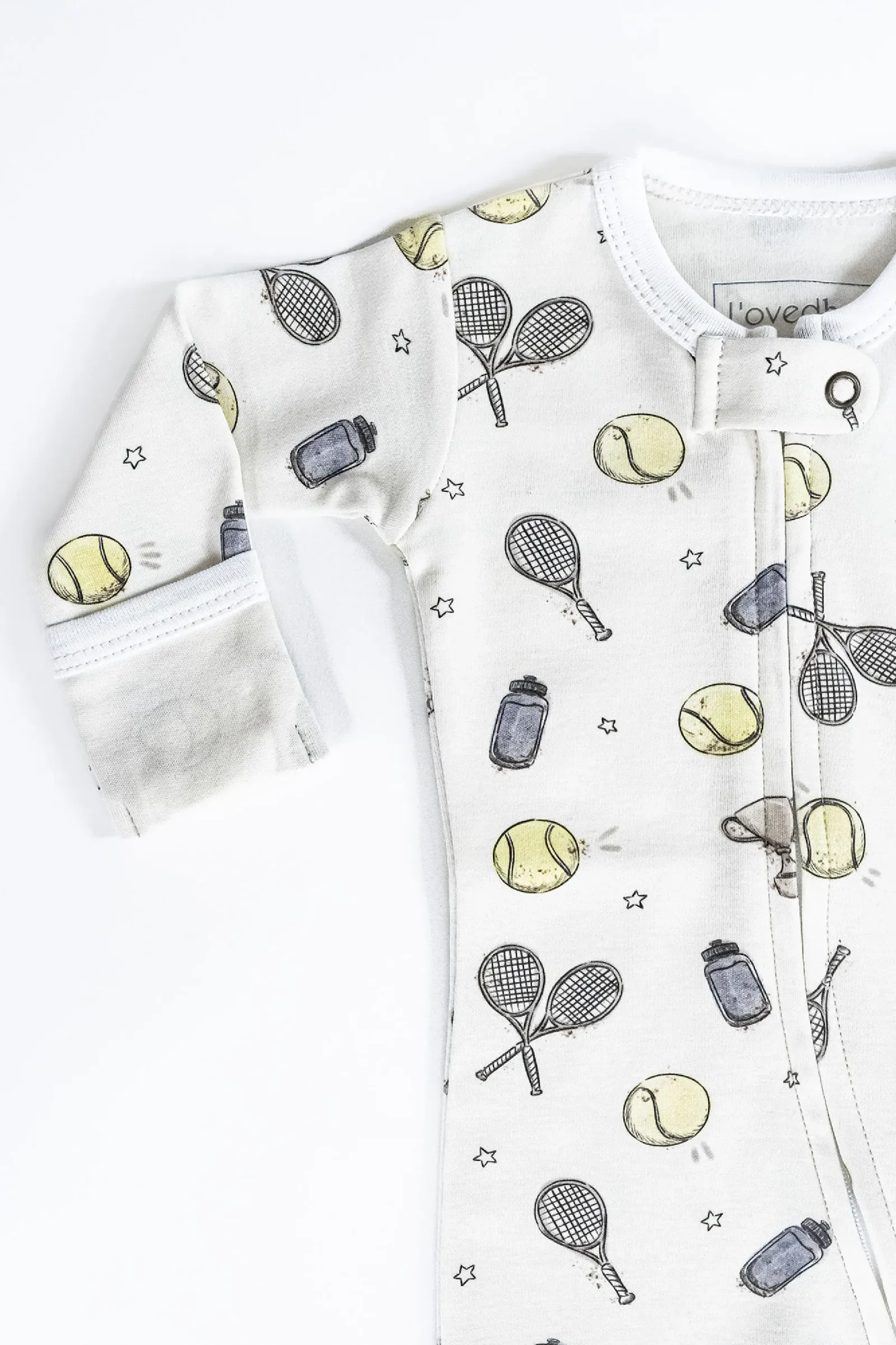 Little Ace – Organic Zipper Footie