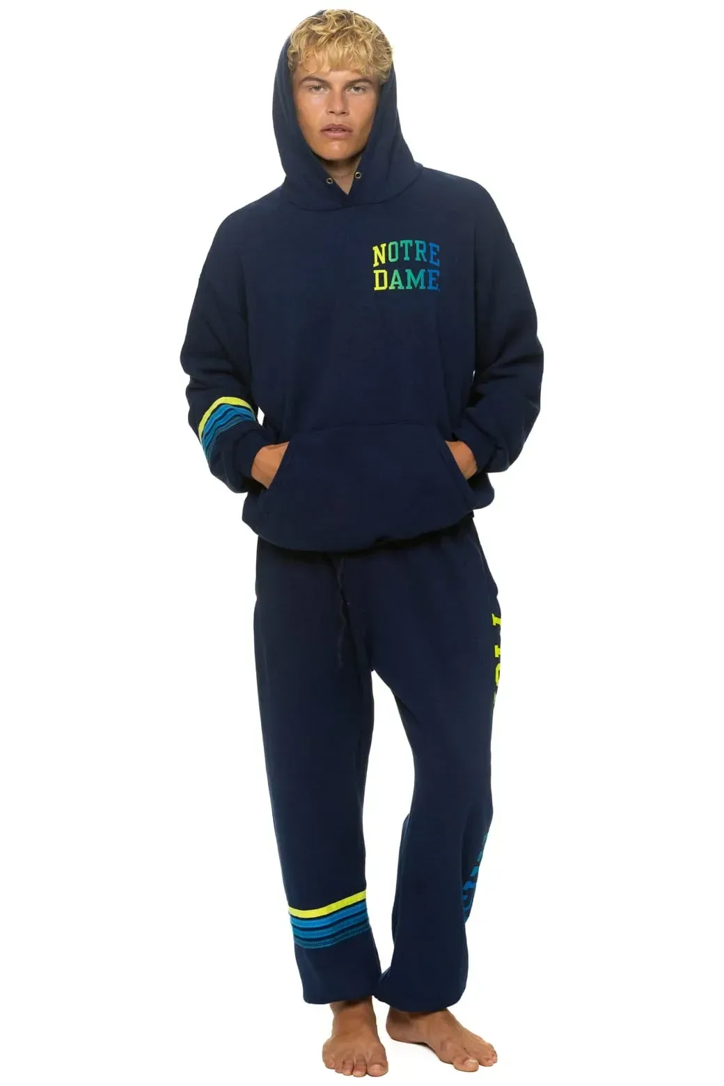 Notre Dame 2026 Unisex Pocket Sweatpants – Navy