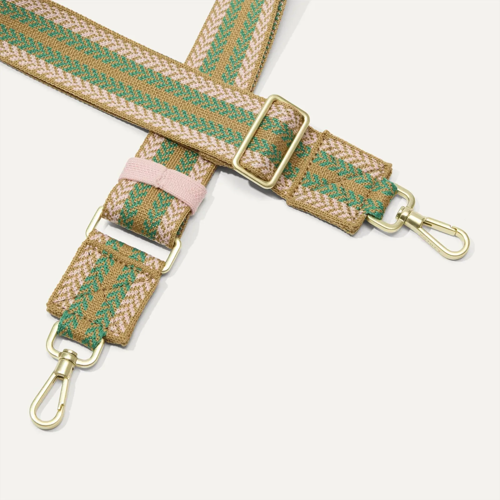 The Crossbody Strap – Earthy Chevron