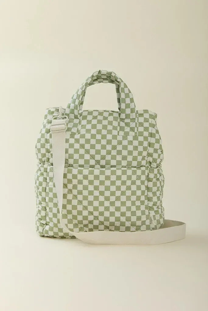 Fern Chequer Totepack