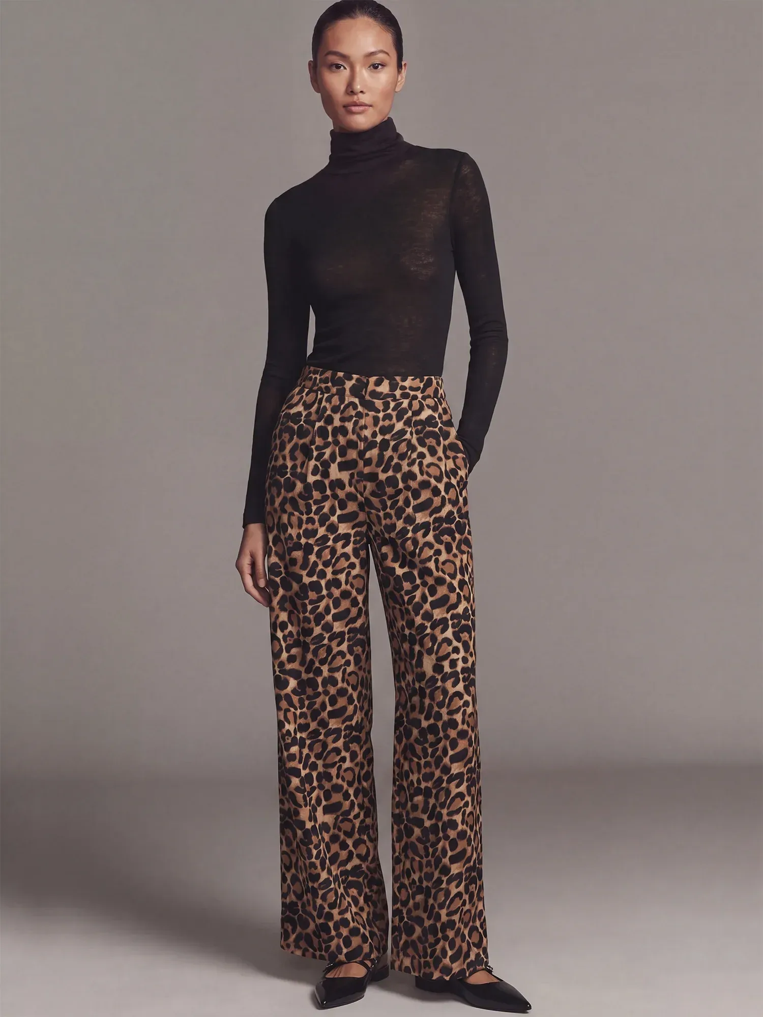 Tissue Knit Turtleneck