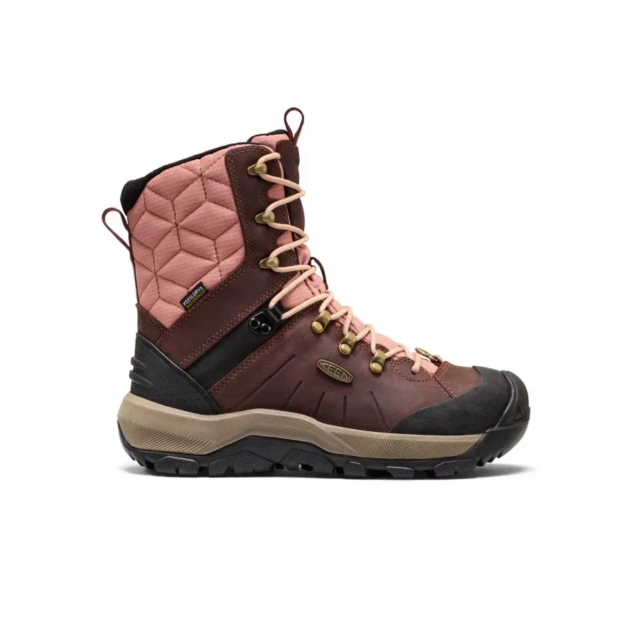 Women's Revel IV High Polar Waterproof Boot – Chocolate Lab/Old Rose