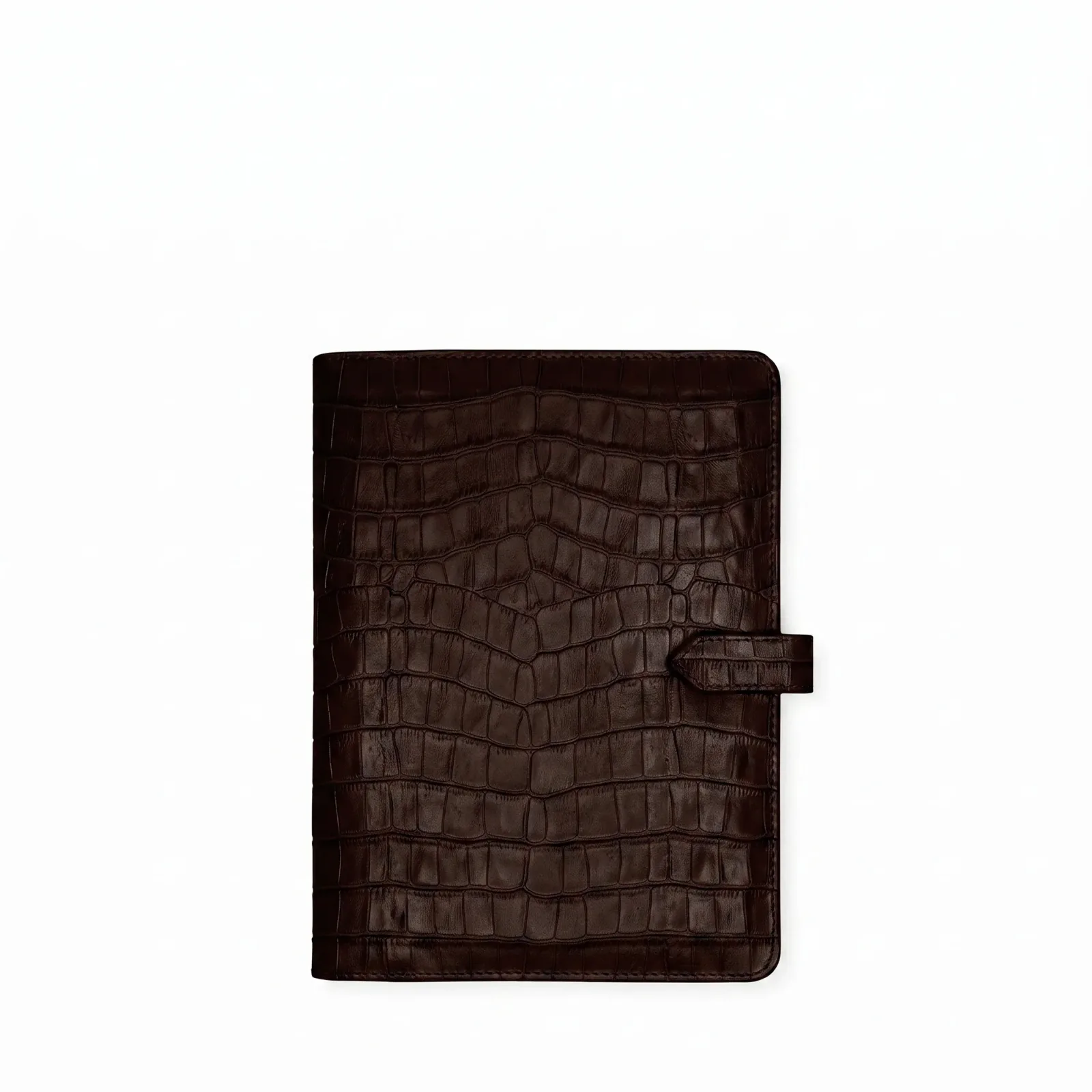 A5 2027 Snap Planner Brown Croc