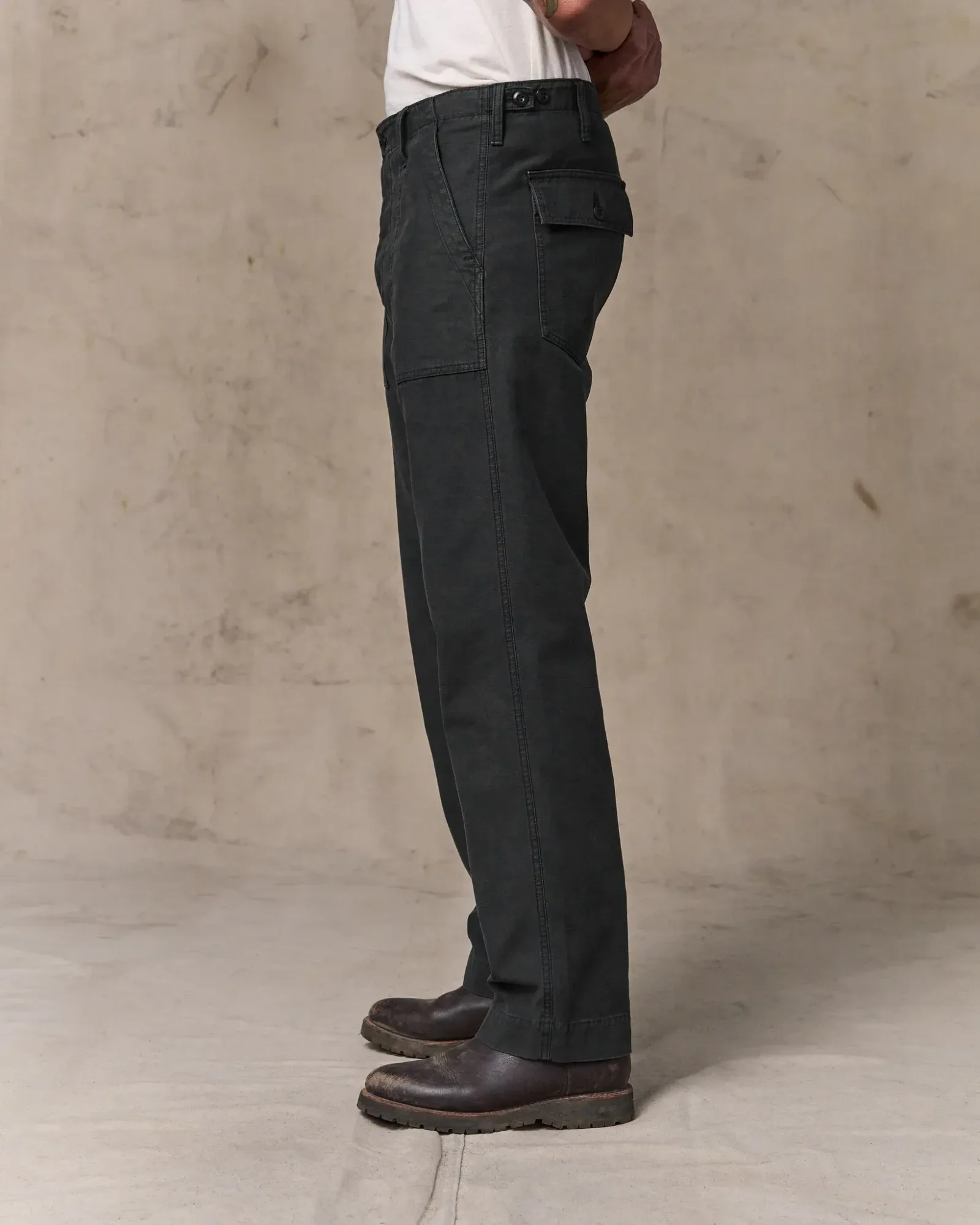 Field Supply Pants – Washed Faded Black