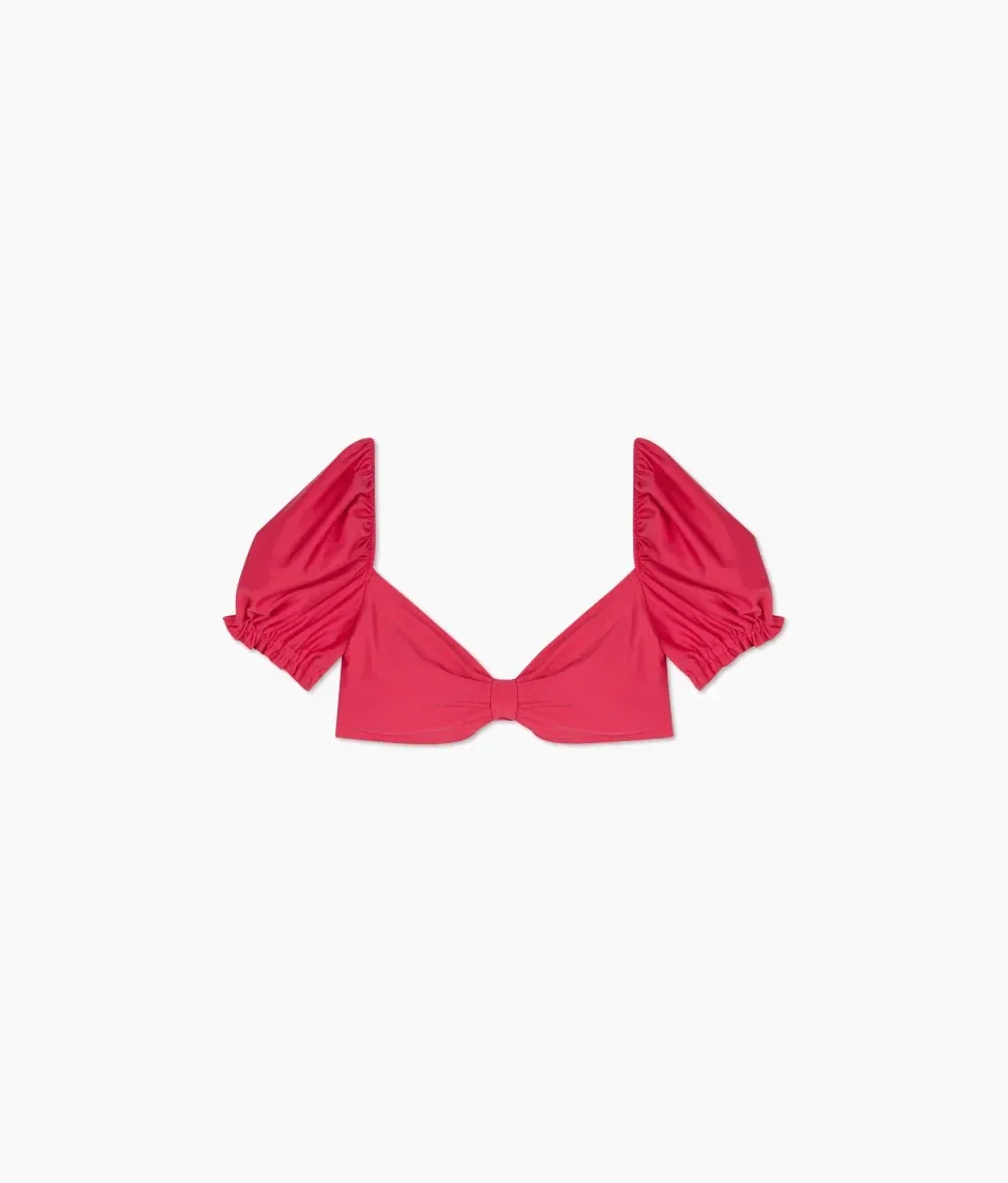 The Puff Sleeve Bikini Top – Spritz