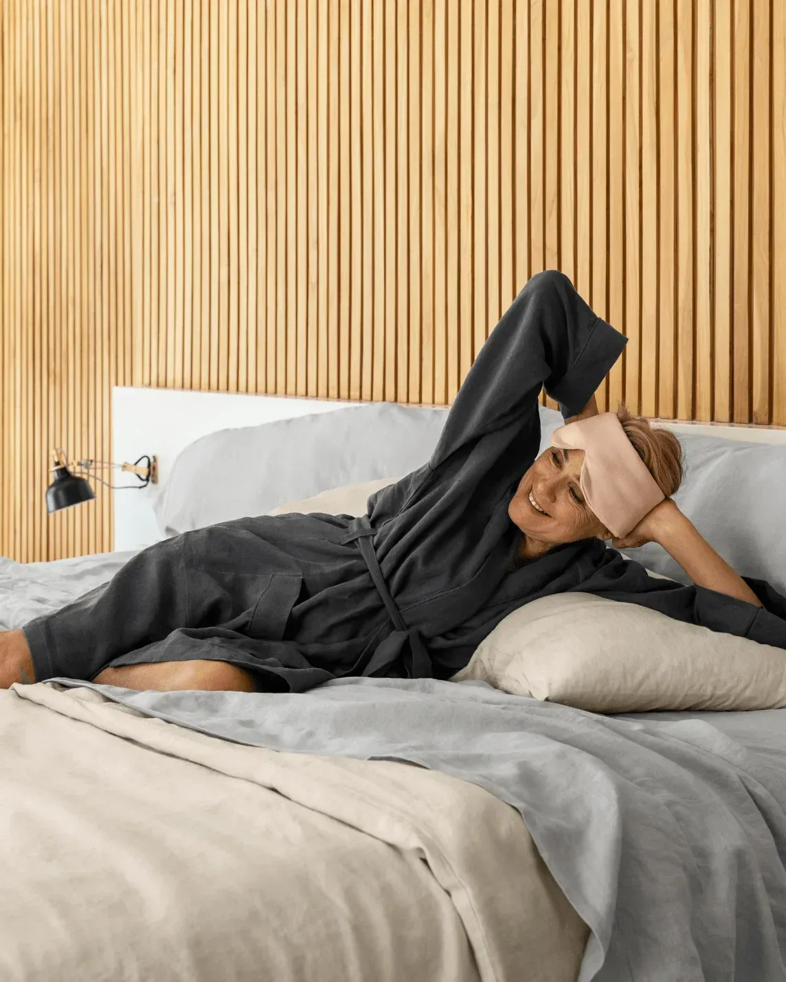 Paloma French Linen Robe