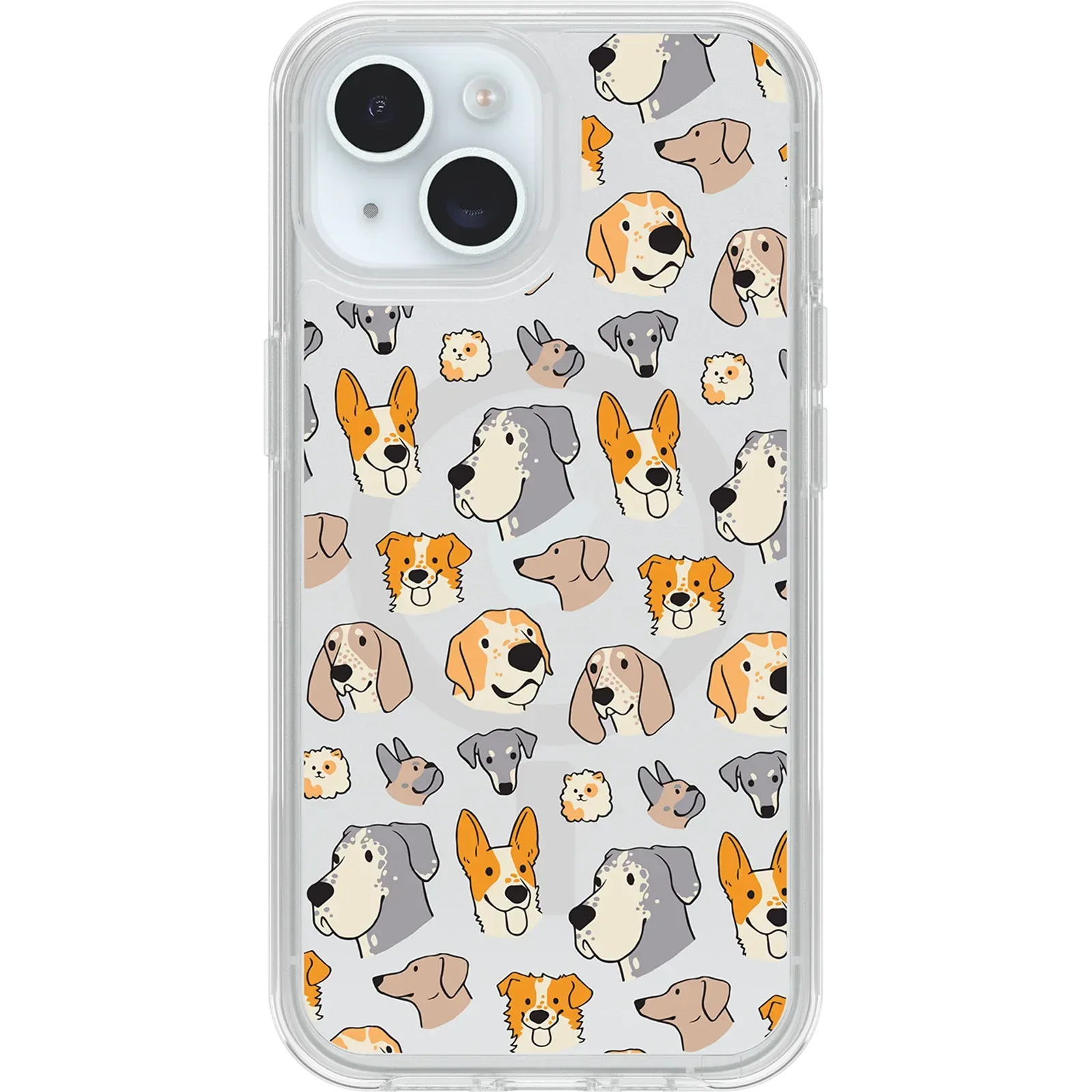 iPhone 17e, iPhone 16e, iPhone 15 and iPhone 14 Symmetry Series Nature and Noodles Case