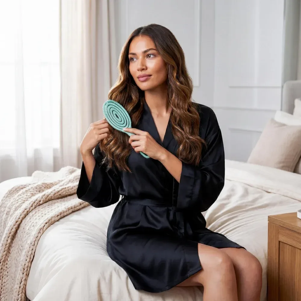 Blissy Detangling Brush – Teal