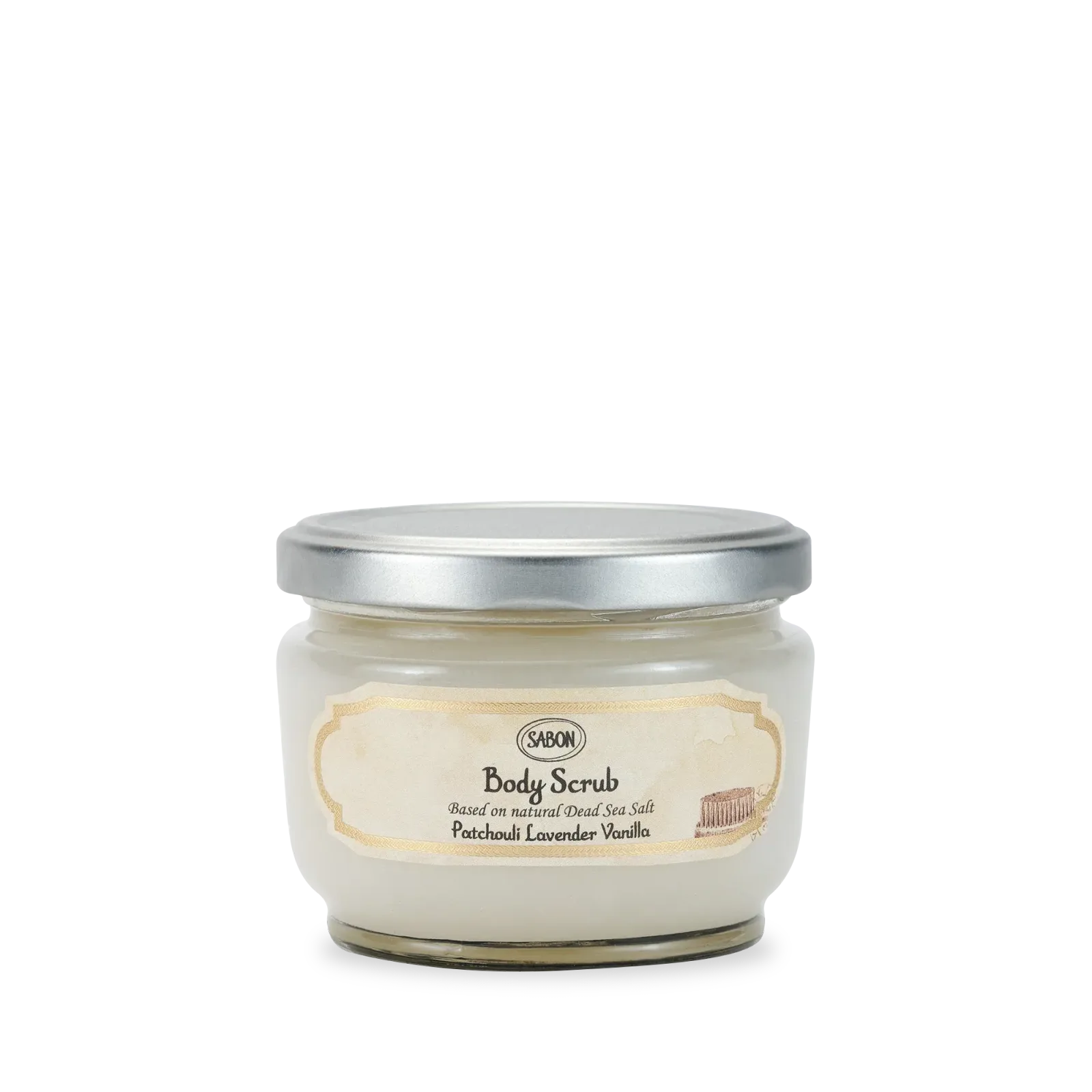 Body Scrub Patchouli Lavender Vanilla 320g in Box