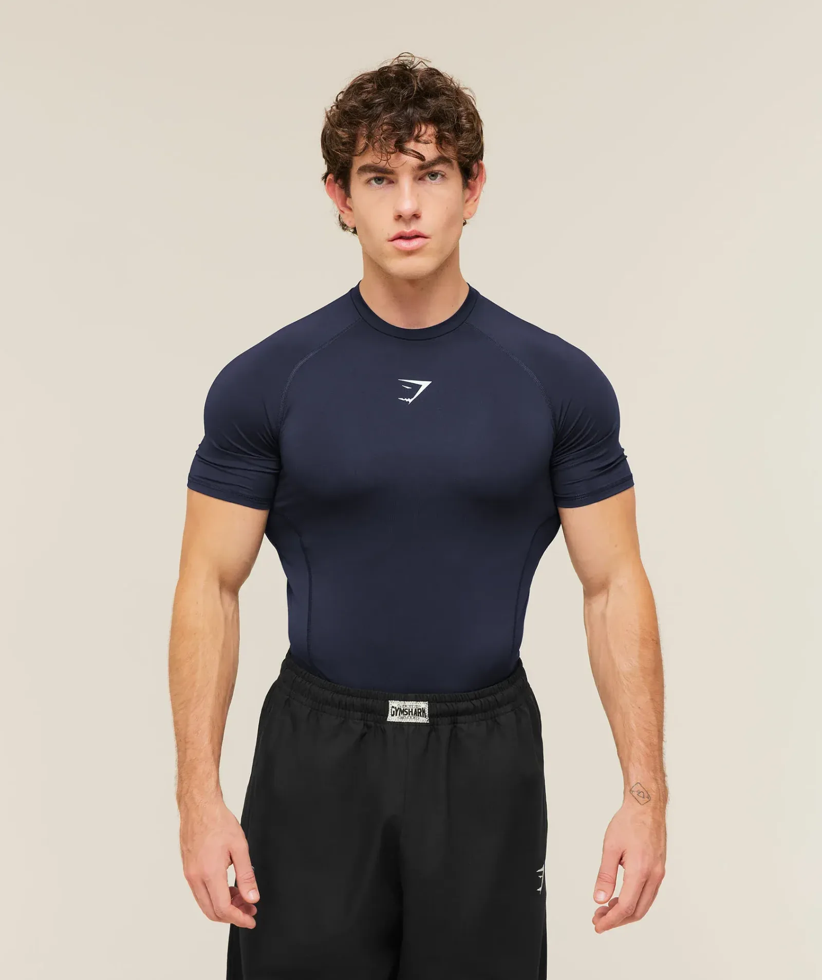 Gymshark Element Baselayer T-Shirt – Heavy Blue
