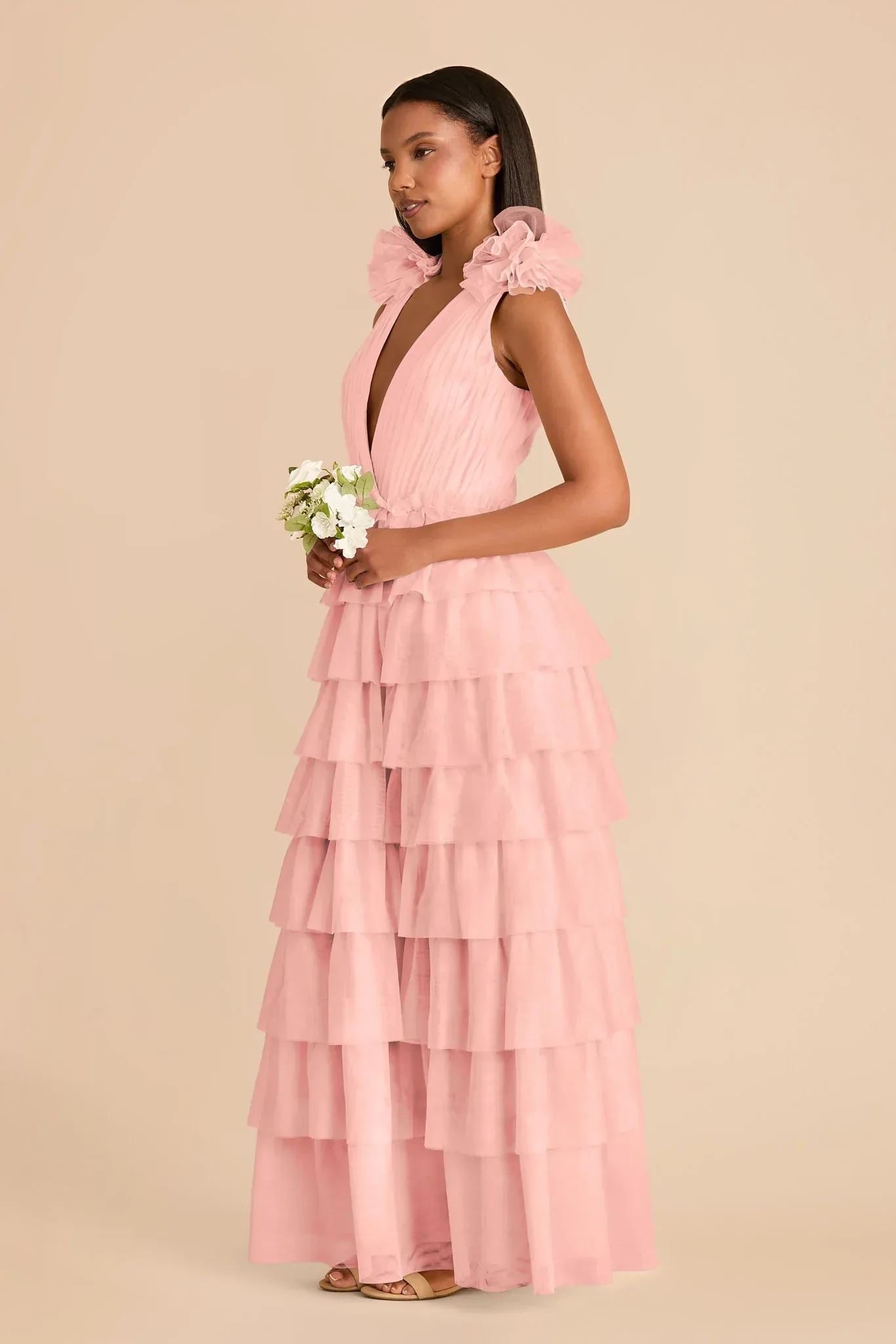 Arwen Tulle Dress – Bubblegum Pink