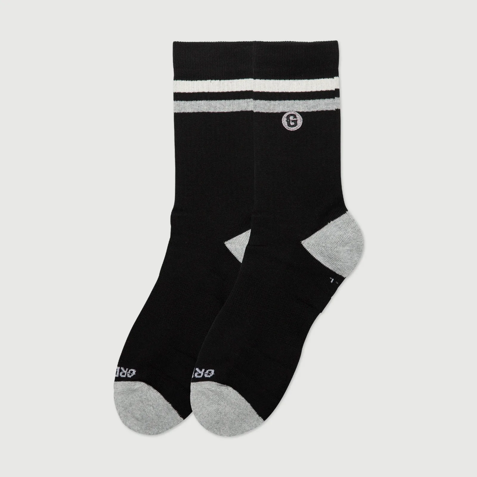 The Varsity Crew Sock – Nero