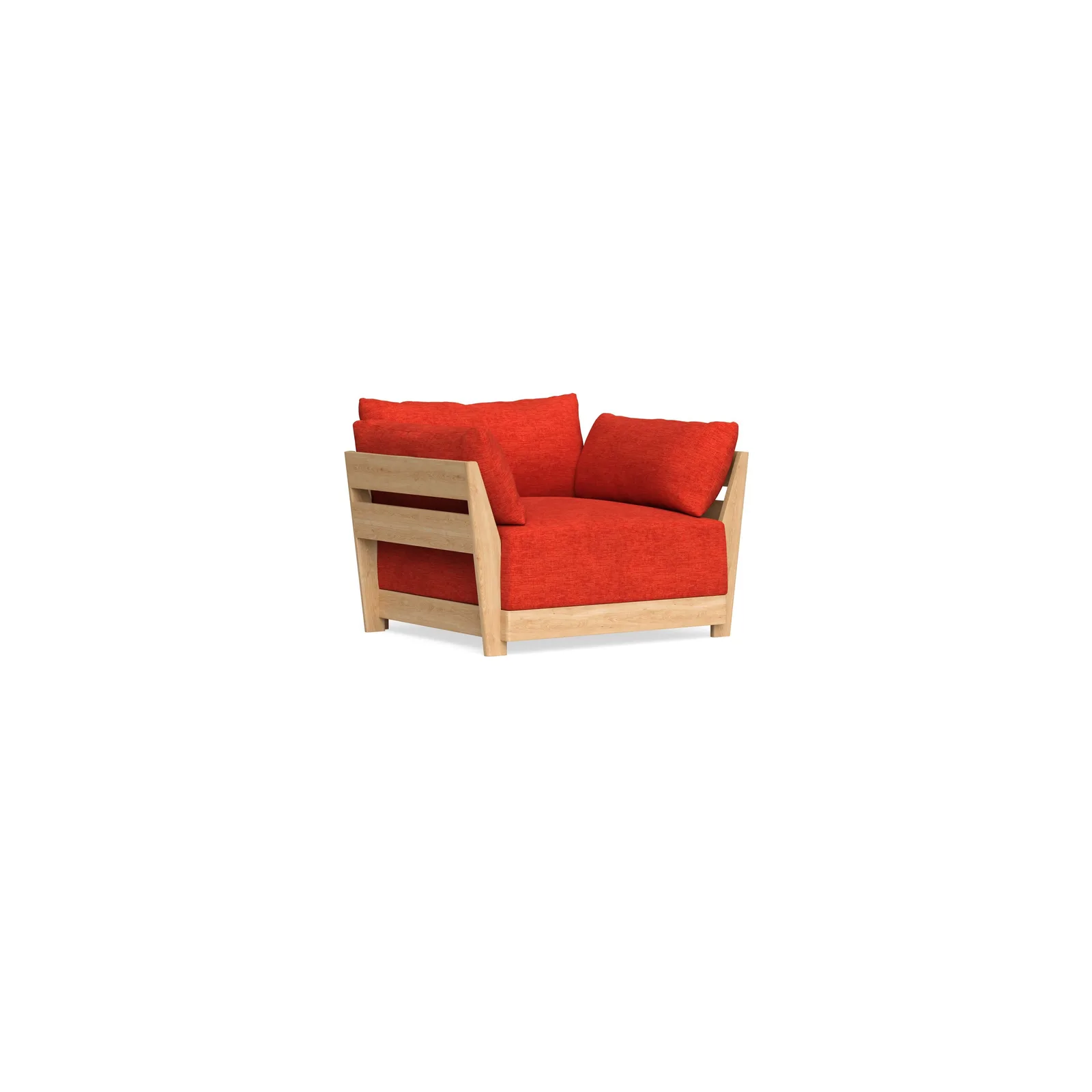 Slipcover Only – Modular Bondi Armchair in Poppy Orange