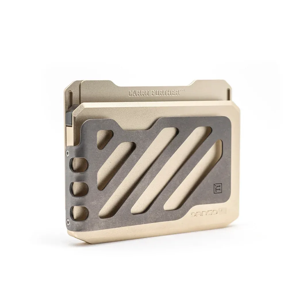SK1 Special Edition Champagne Gold Slide Kick Wallet