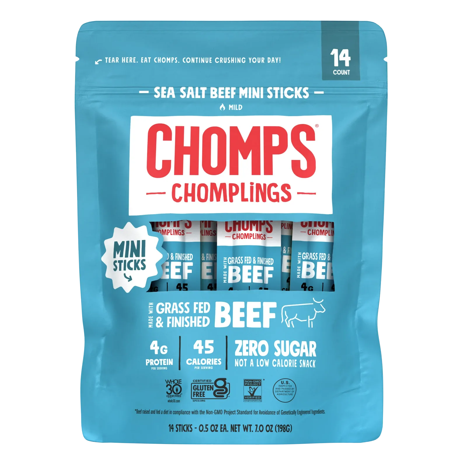 14 ct. Sea Salt Beef Chomplings