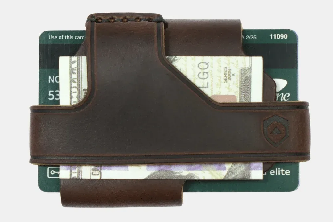 Contour Lite Wallet – Black Mississippi Mud