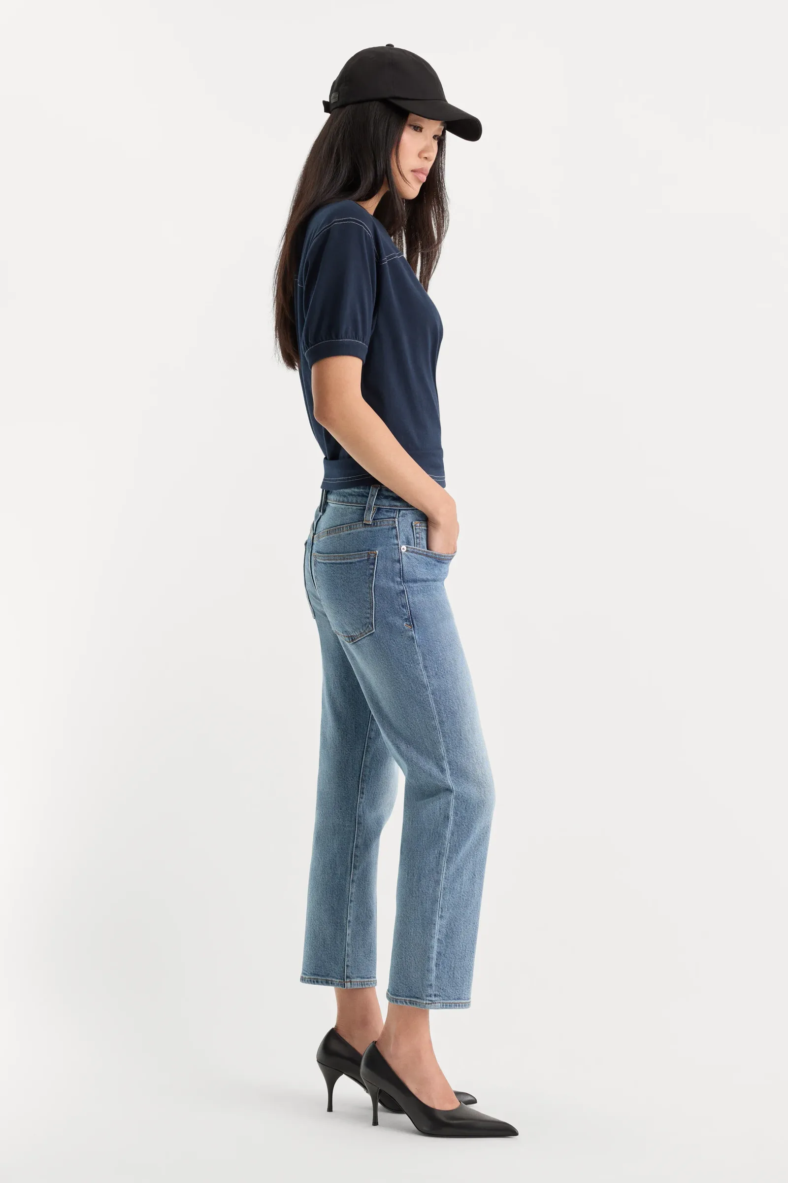 Vintage Straight Ankle Jeans – Savor